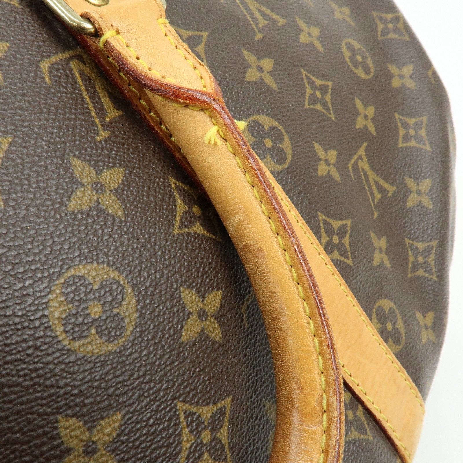Louis Vuitton Monogram Keep All 45 Boston Bag Brown M41428