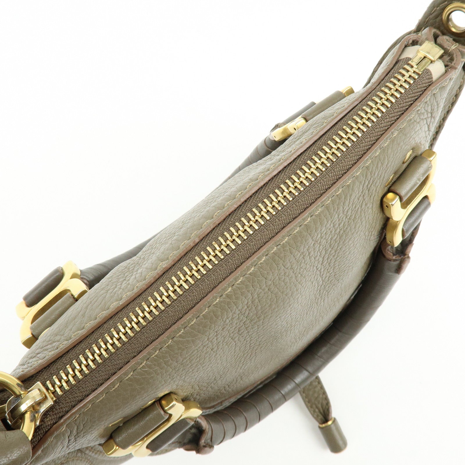 Chloe Mercy Leather 2Way Bag Shoulder Bag Brown