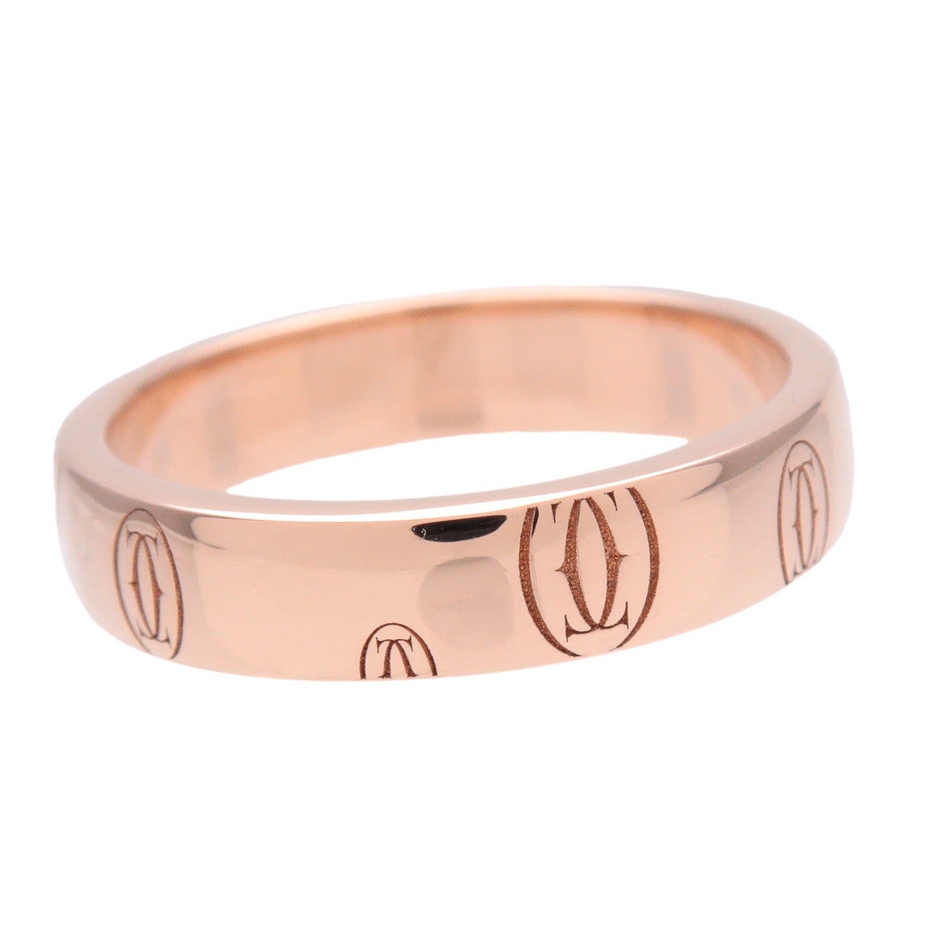 Cartier Happy Birthday Ring K18 750PG Rose Gold #49 US5 EU49 HK10.5