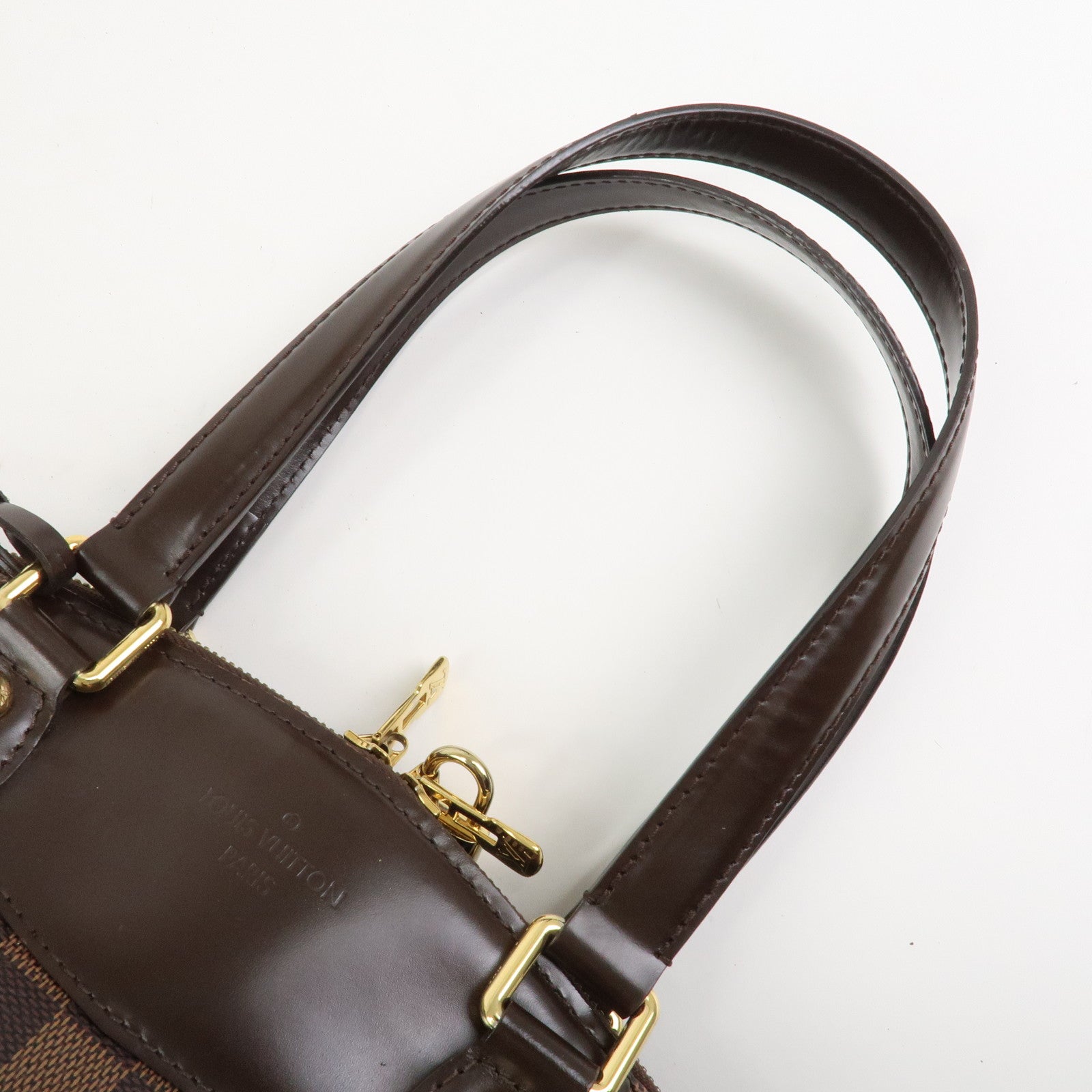 Louis Vuitton Damier Canvas Verona PM Hand Bag Ebene N41117