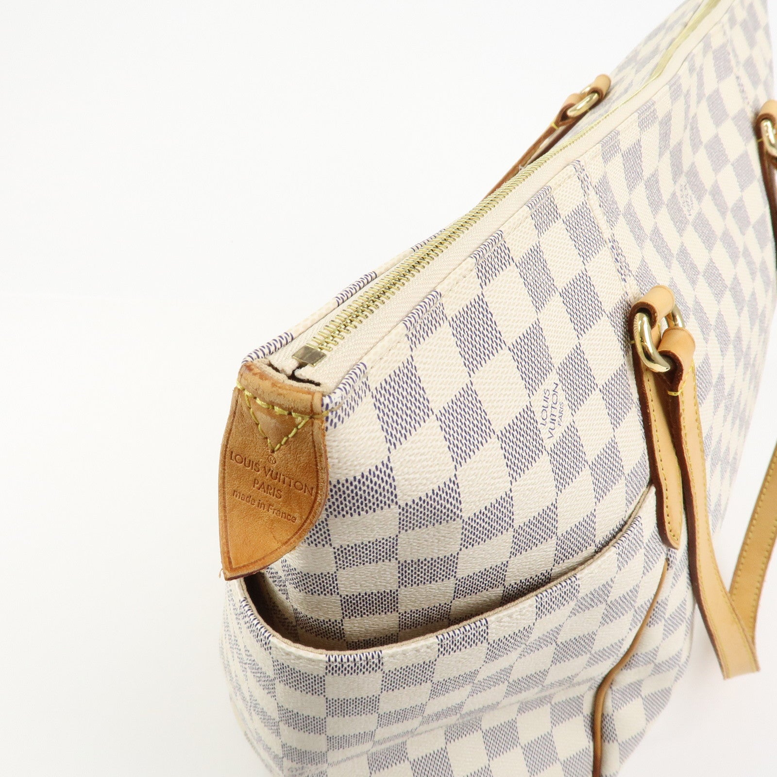 Louis Vuitton Damier Azur Totally GM Tote Bag Shoulder Bag N51263