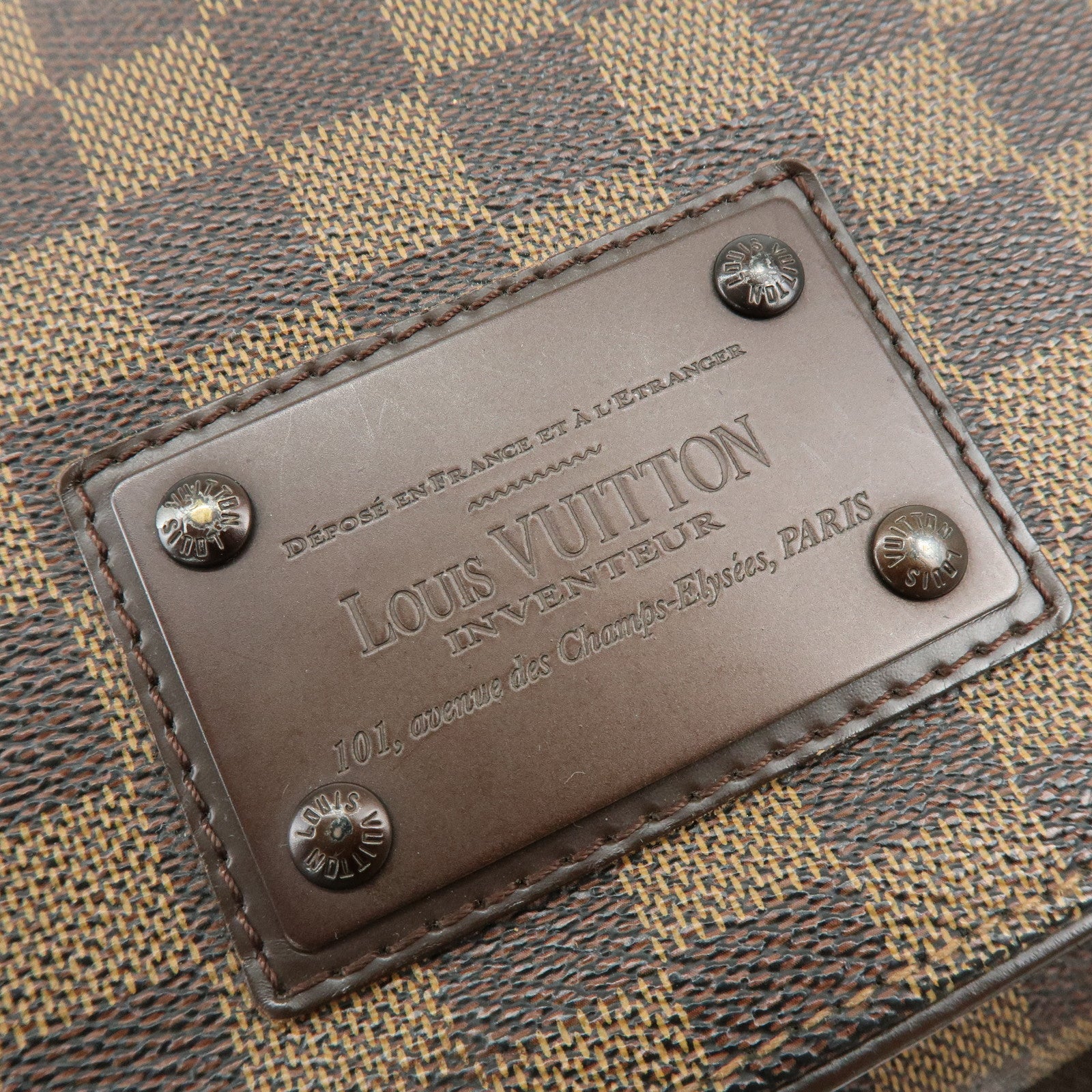 Louis Vuitton Damier Ebene Brooklyn Messenger Bag N51211