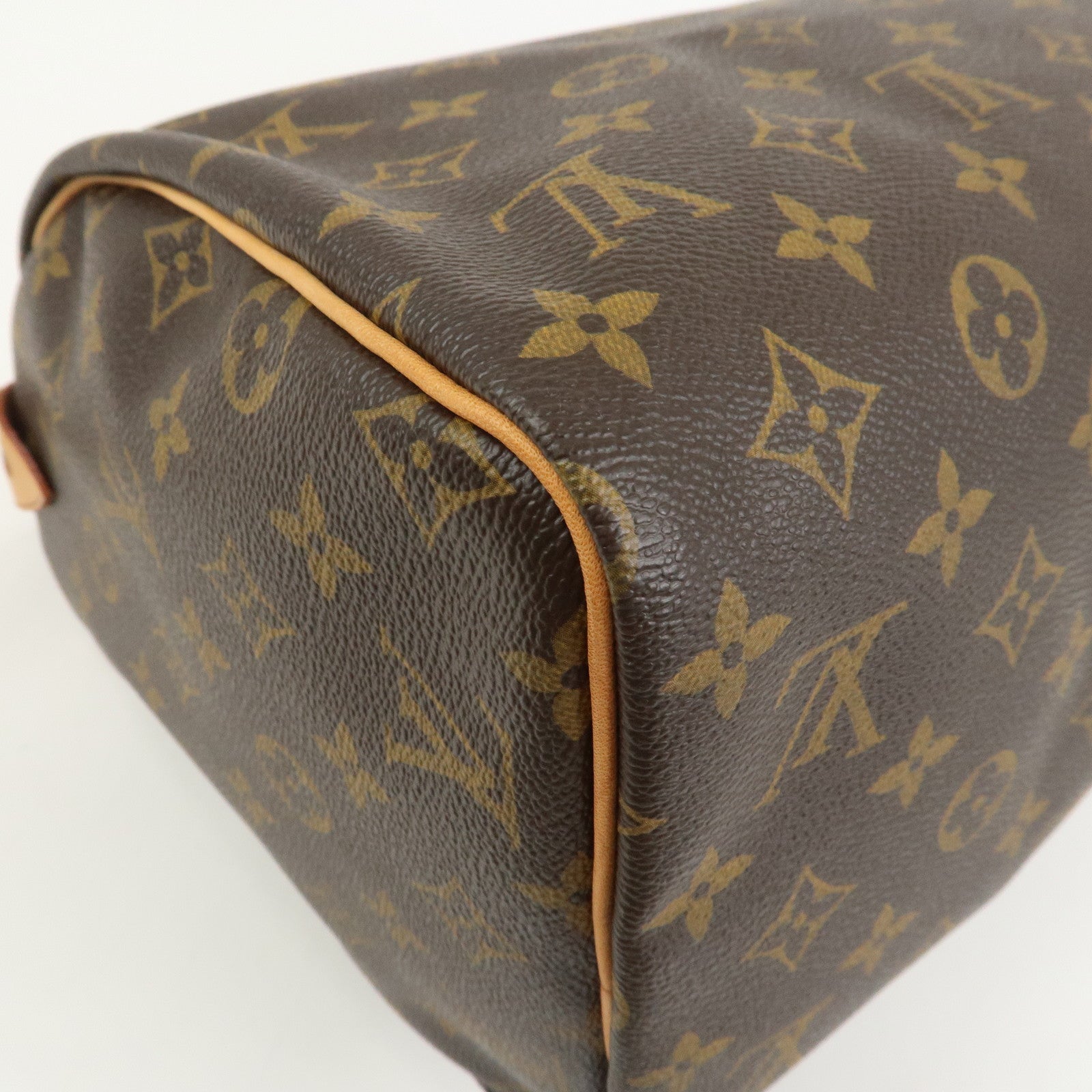 Louis Vuitton Monogram Speedy 30 Boston Bag Hand Bag Brown M41526