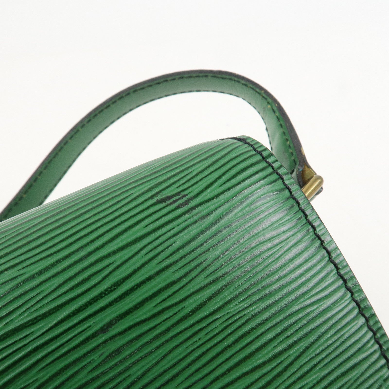 Louis Vuitton Epi Leather Mini Saint Cloud Shoulder Bag Borneo Green M52214