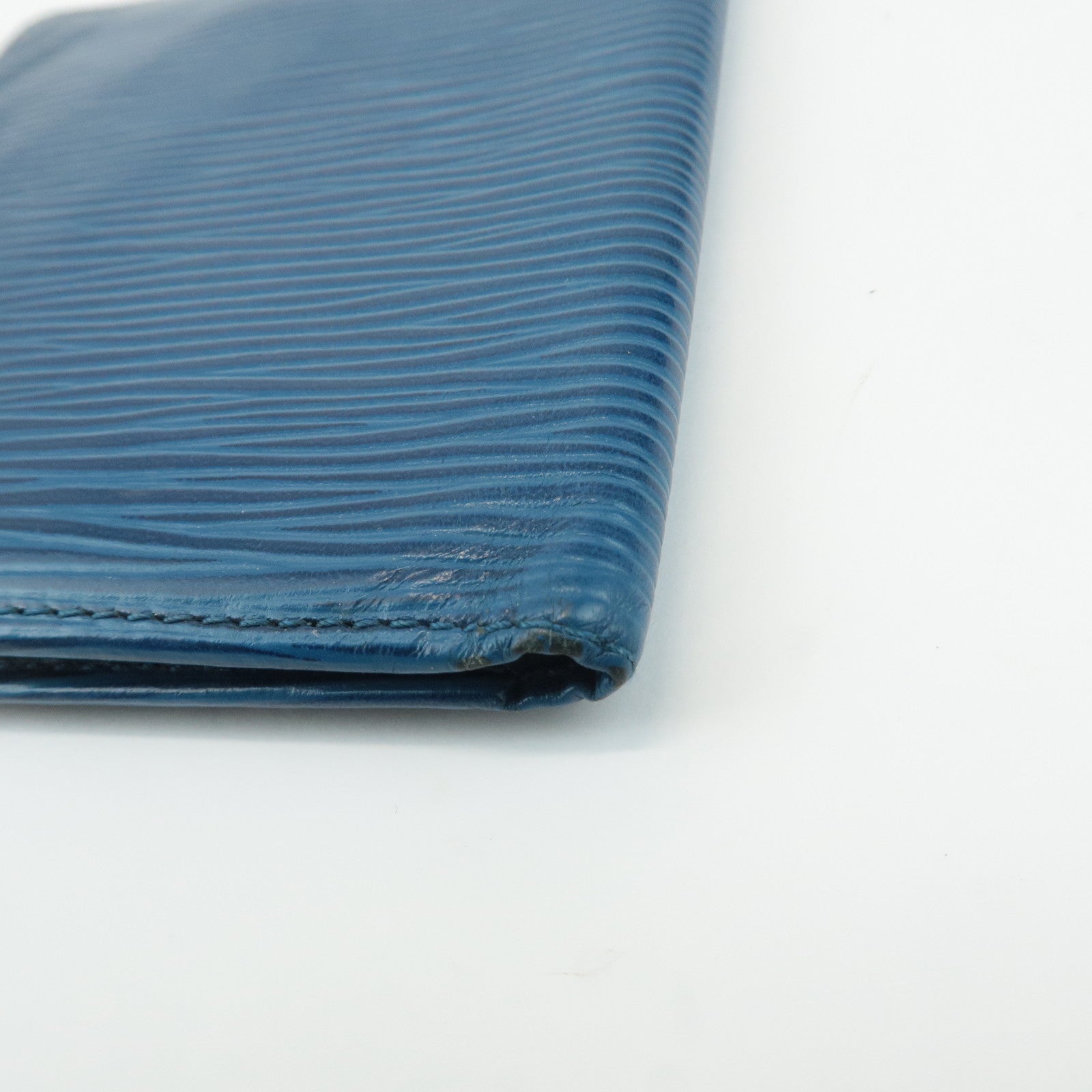 Louis Vuitton Set of 3 Epi Leather Wallet Blue Yellow M63319/M63315 Used