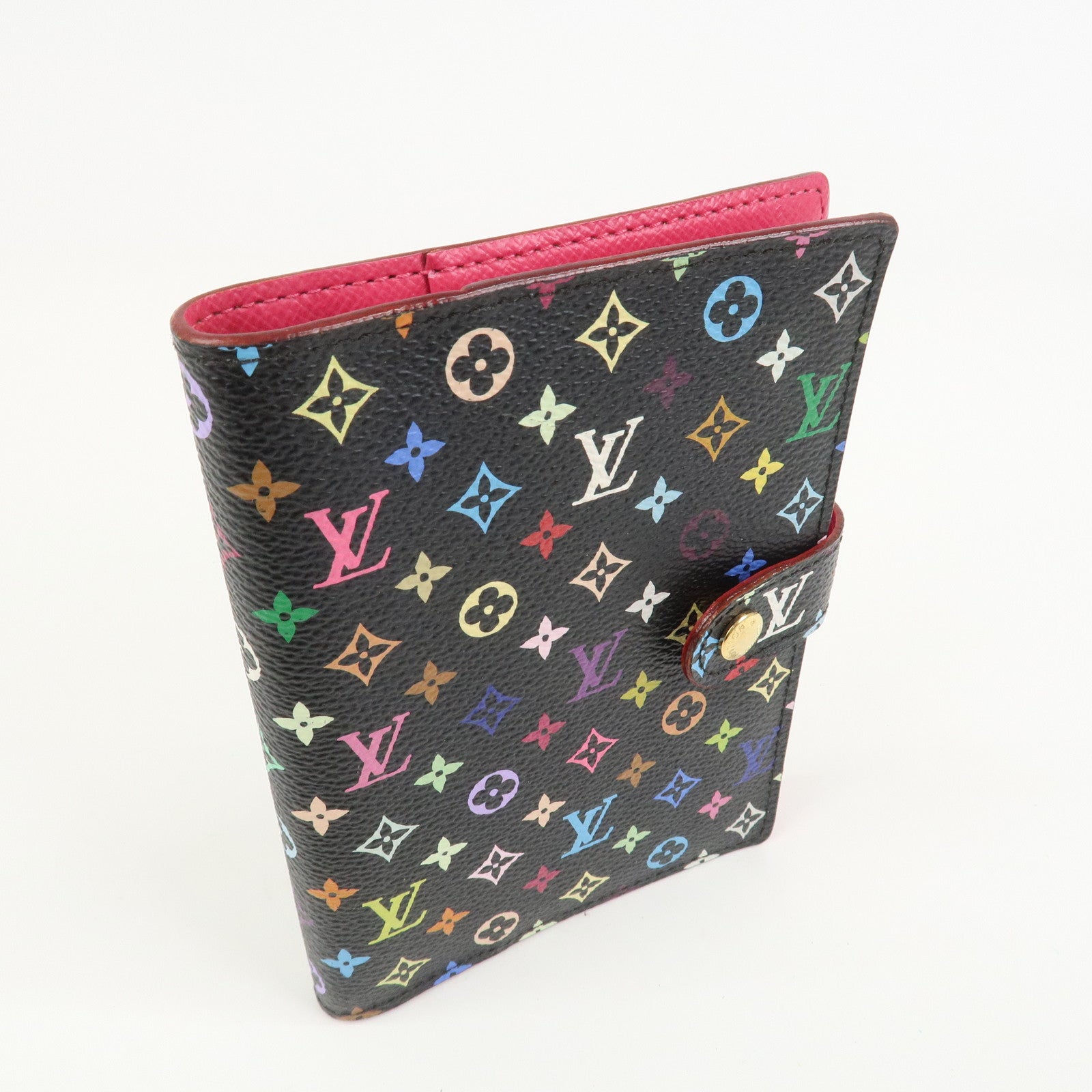 Louis Vuitton Monogram Multicolor Canvas Leather Agenda PM R21076