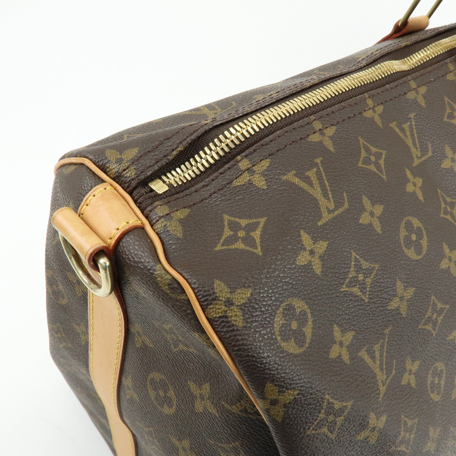 Louis Vuitton Monogram Keep All Bandouliere 60 Boston Bag M41412