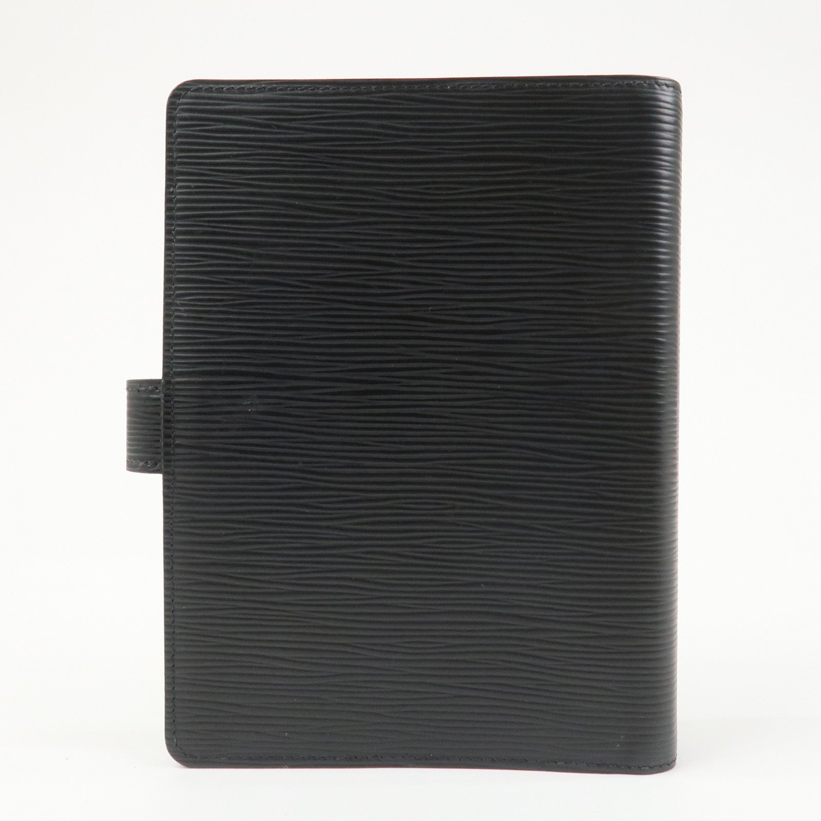 Louis Vuitton Epi Agenda MM Planner Cover Noir Black R20042