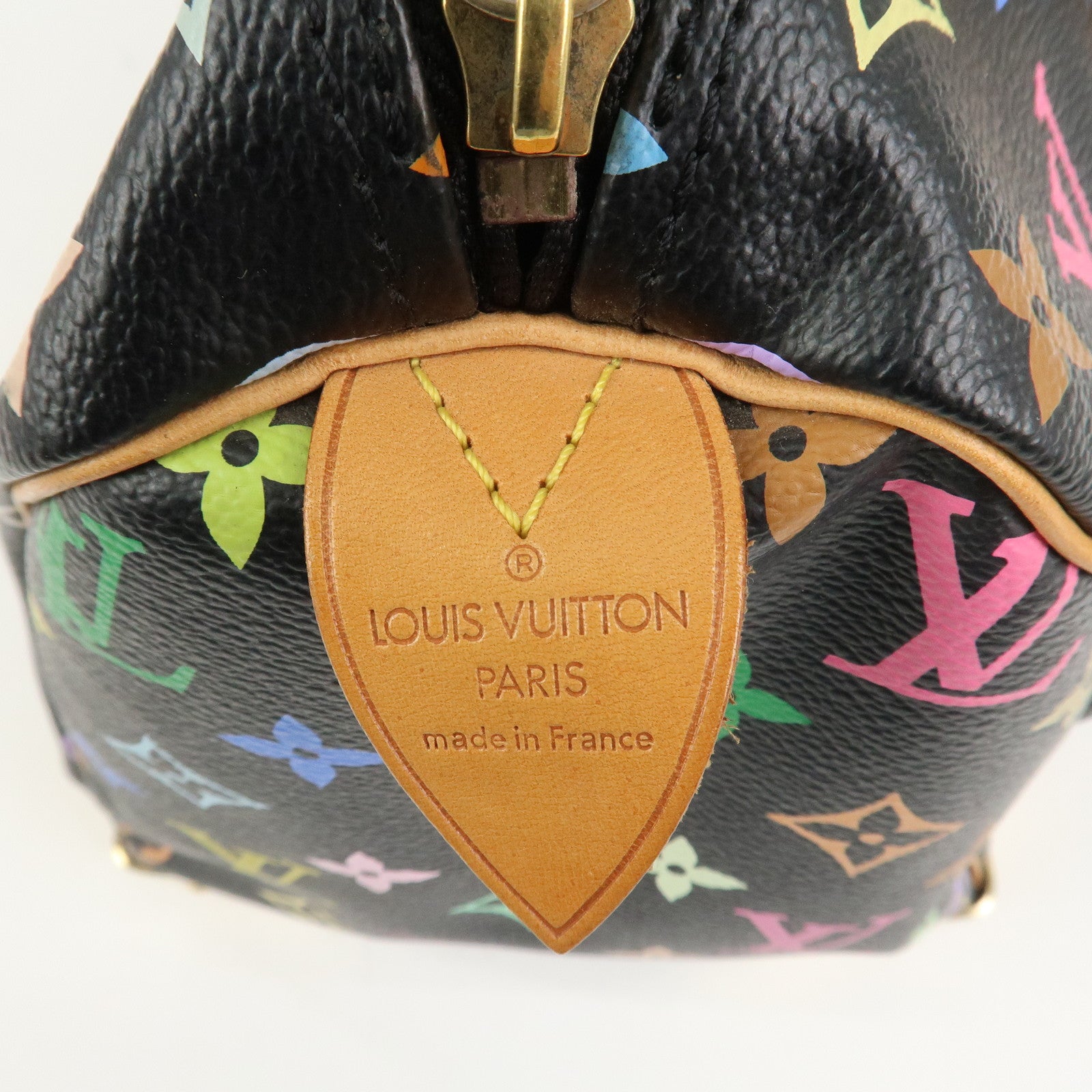 Louis Vuitton Monogram Multicolor Speedy 30 Hand Bag Noir M92642