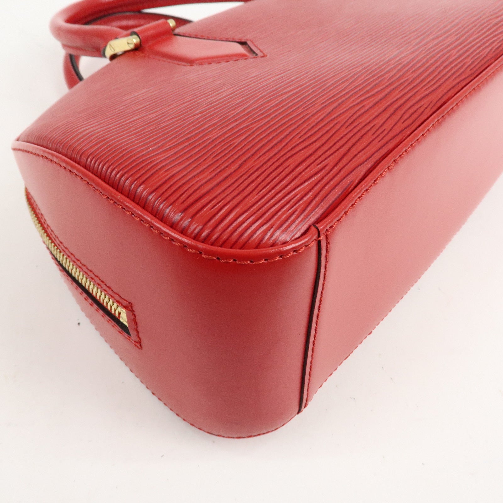 Louis Vuitton Epi Jasmine Hand Bag Castilian Red M52087