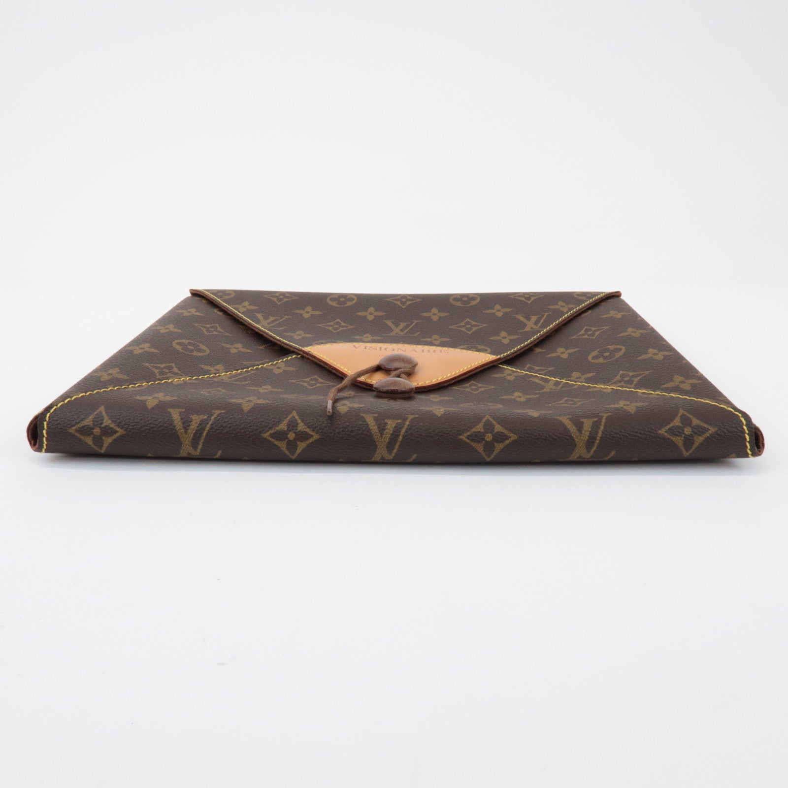Louis Vuitton Monogram Visionaire Clutch Bag 100th Anniv. M99045