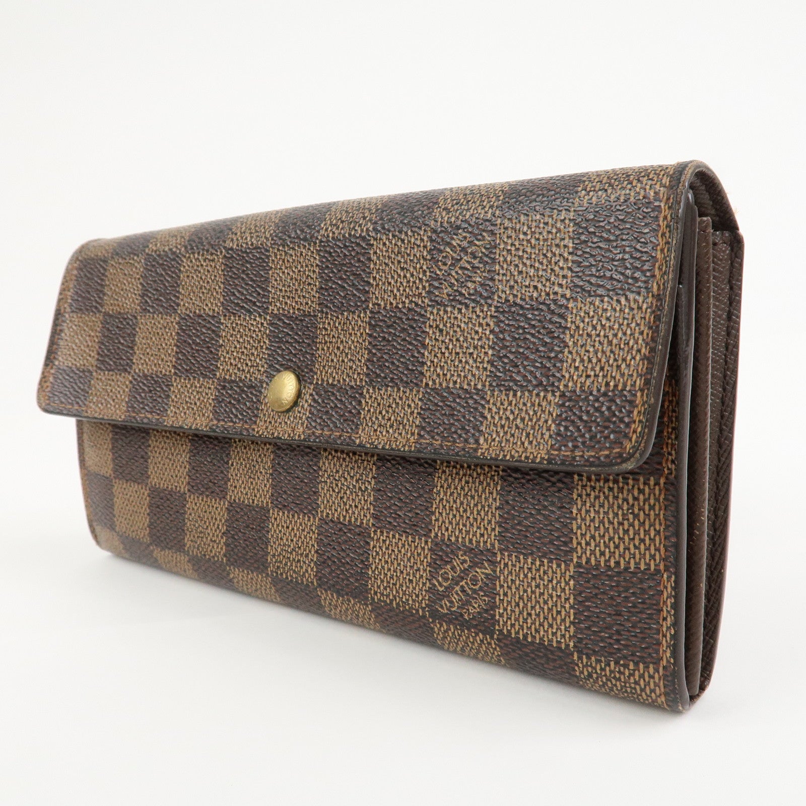 Louis Vuitton Damier Ebene Portefeuille Sarah Long Wallet N61724