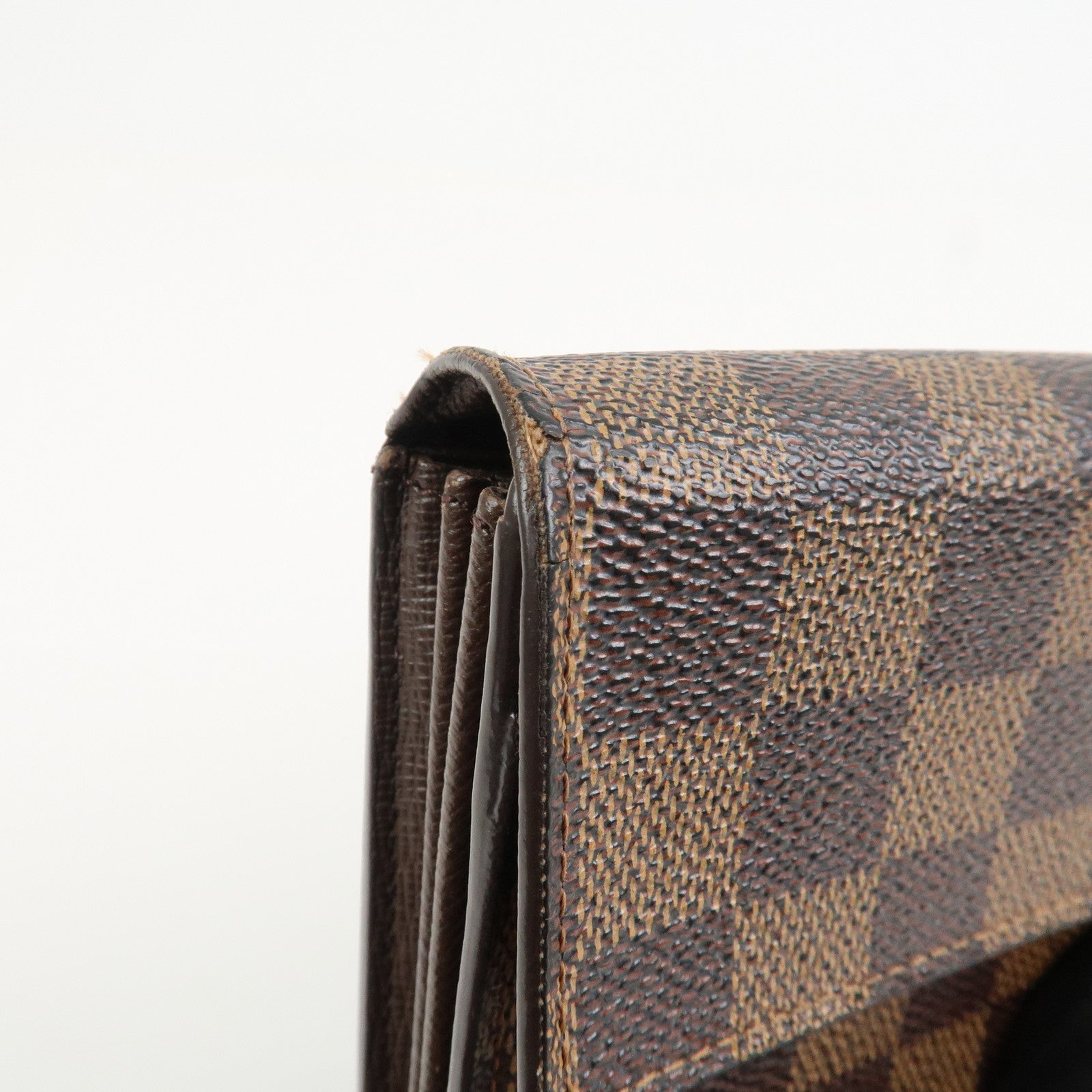 Louis Vuitton Damier Ebene Portefeuille Sarah Long Wallet N61724