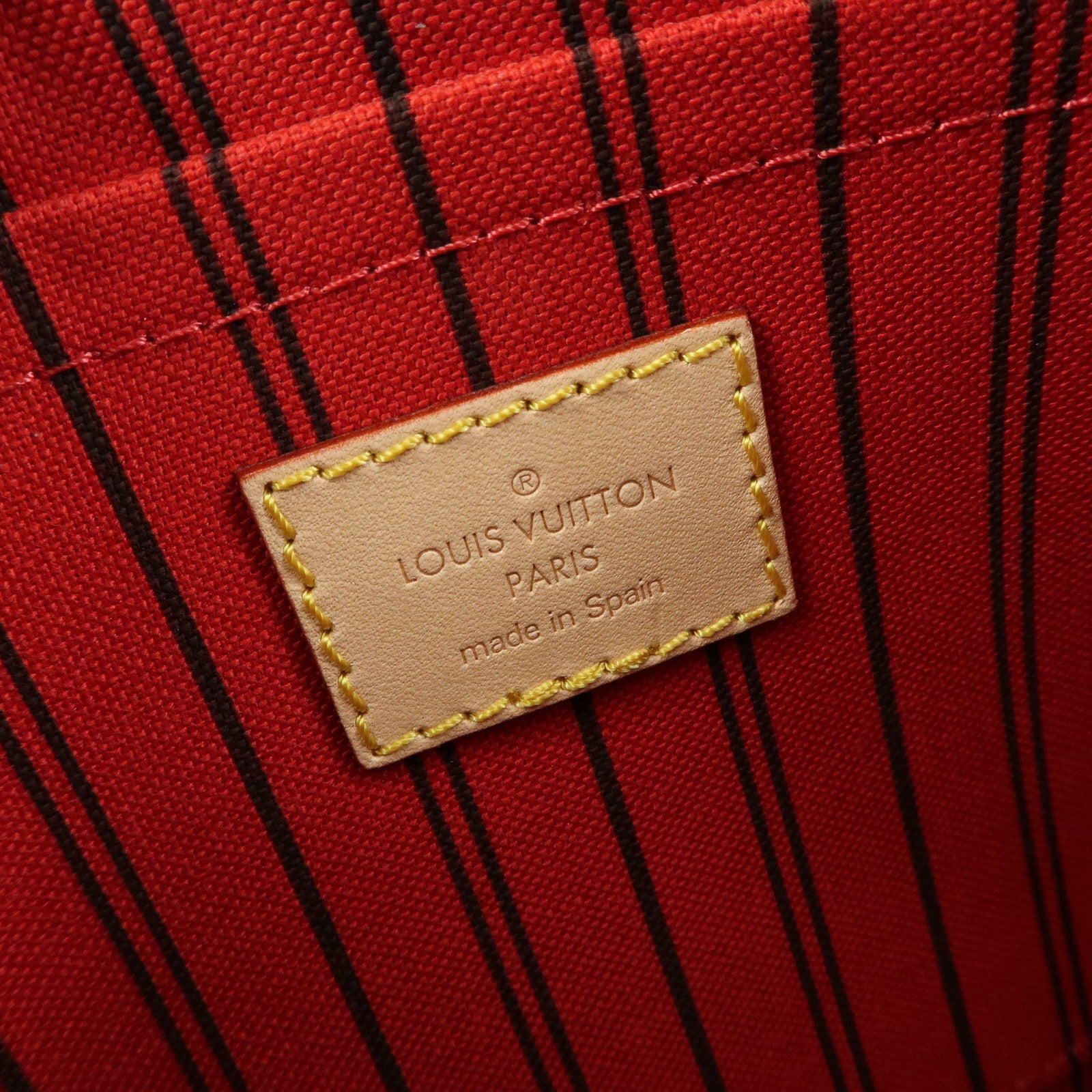 Louis Vuitton Monogram Pouch for Neverfull MM Tote Bag M41177
