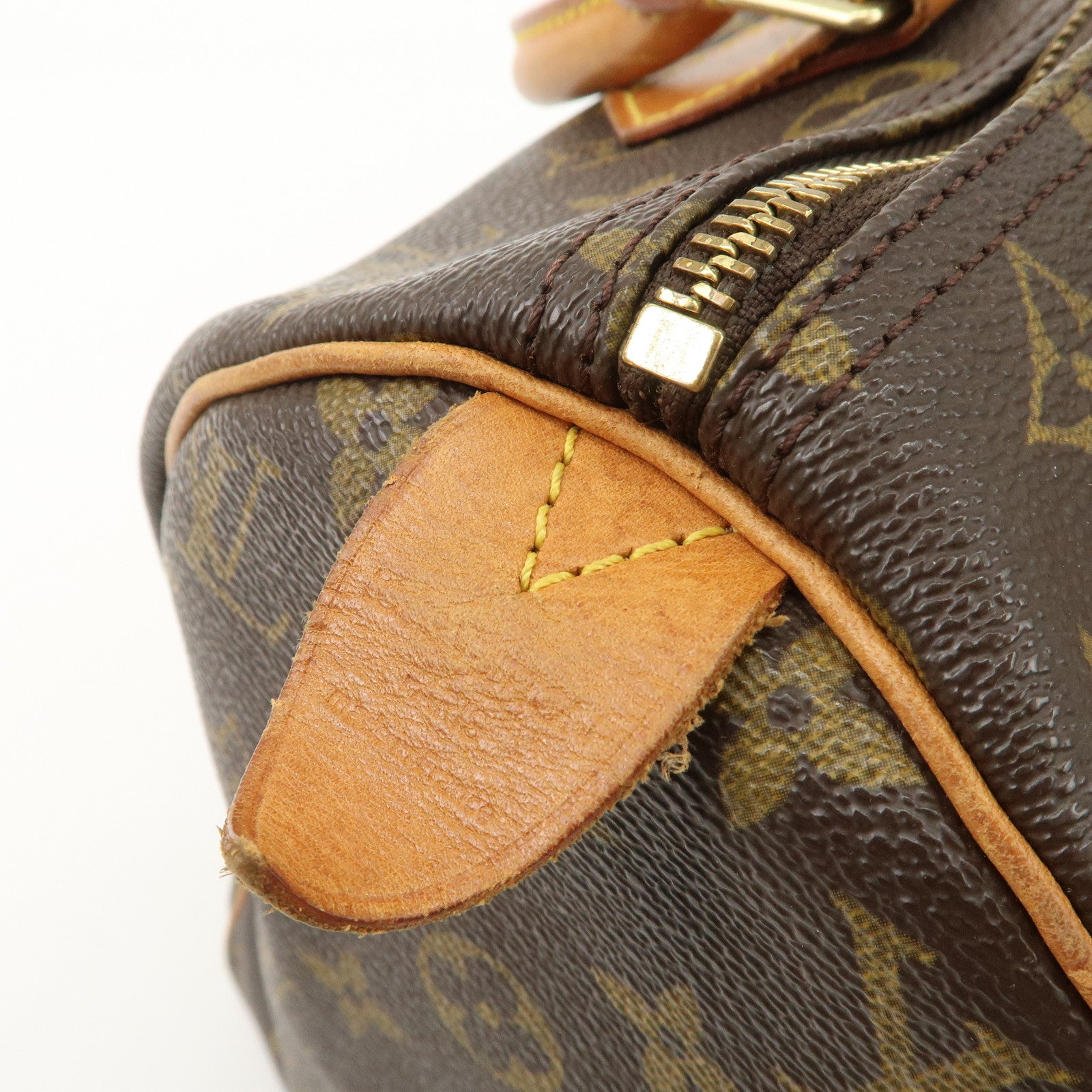 Louis Vuitton Monogram Speedy 30 Boston Bag Hand Bag M41526 Used