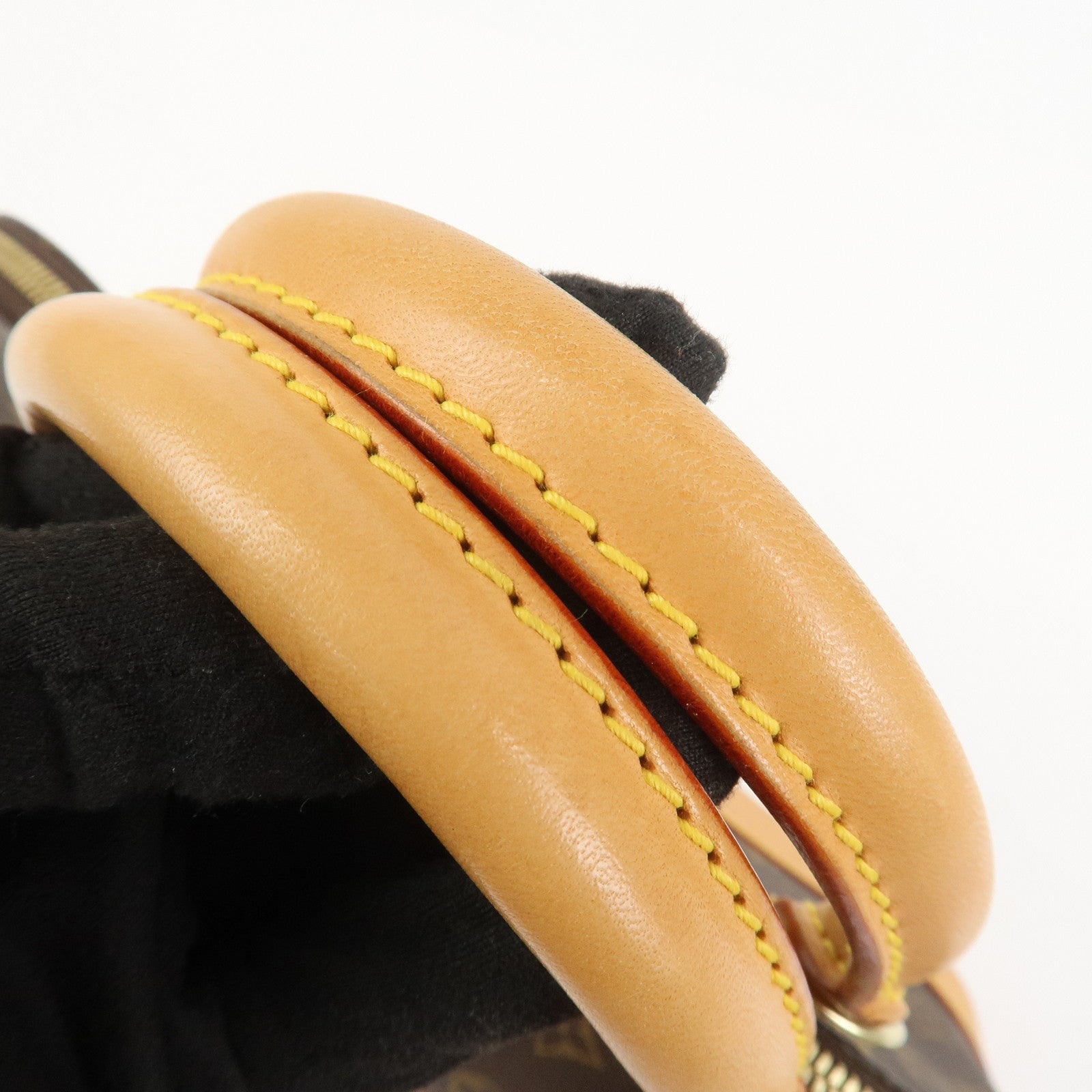 Louis Vuitton Monogram Alma Hand Bag Brown M51130