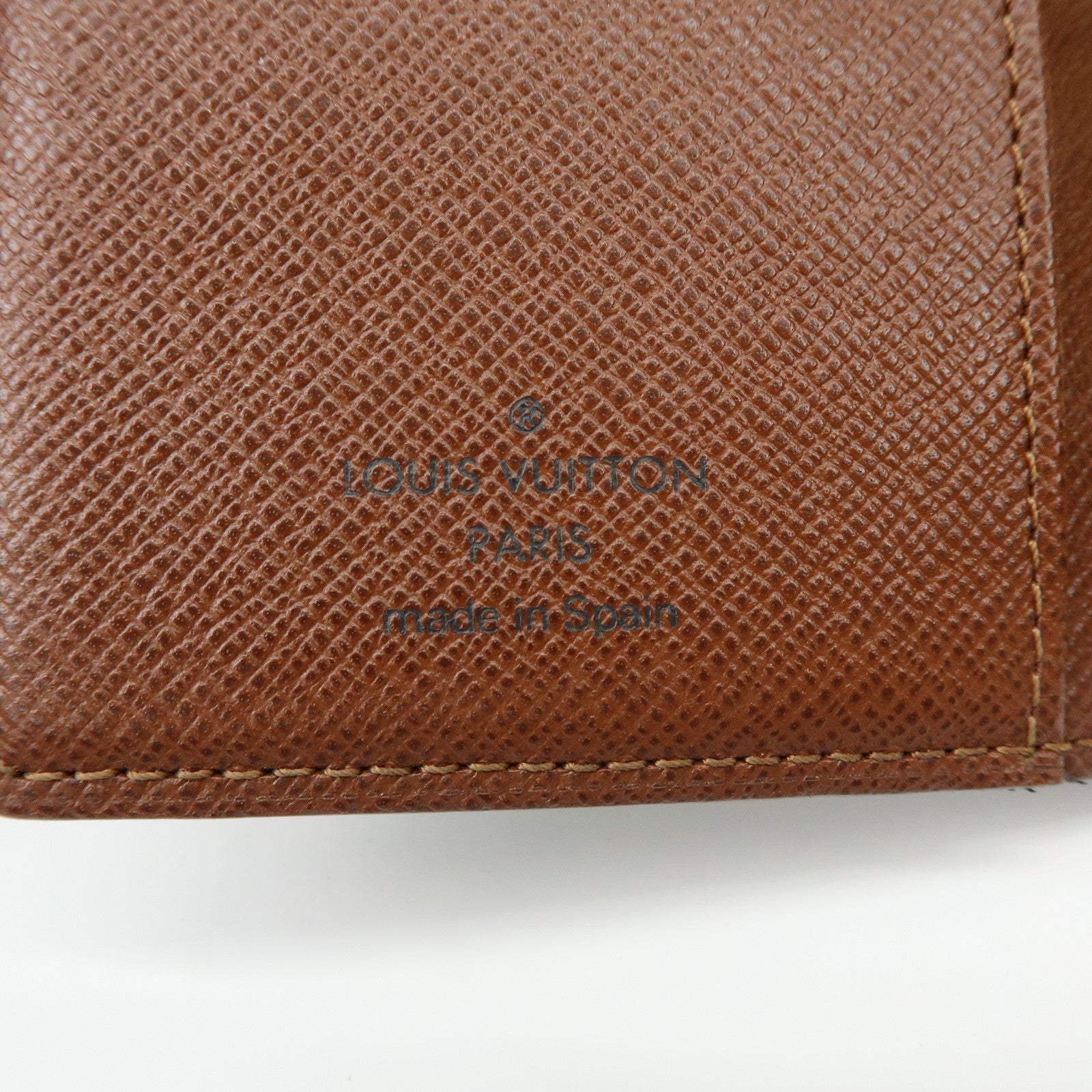 Louis Vuitton Monogram Agenda PM Planner Cover Brown R20005