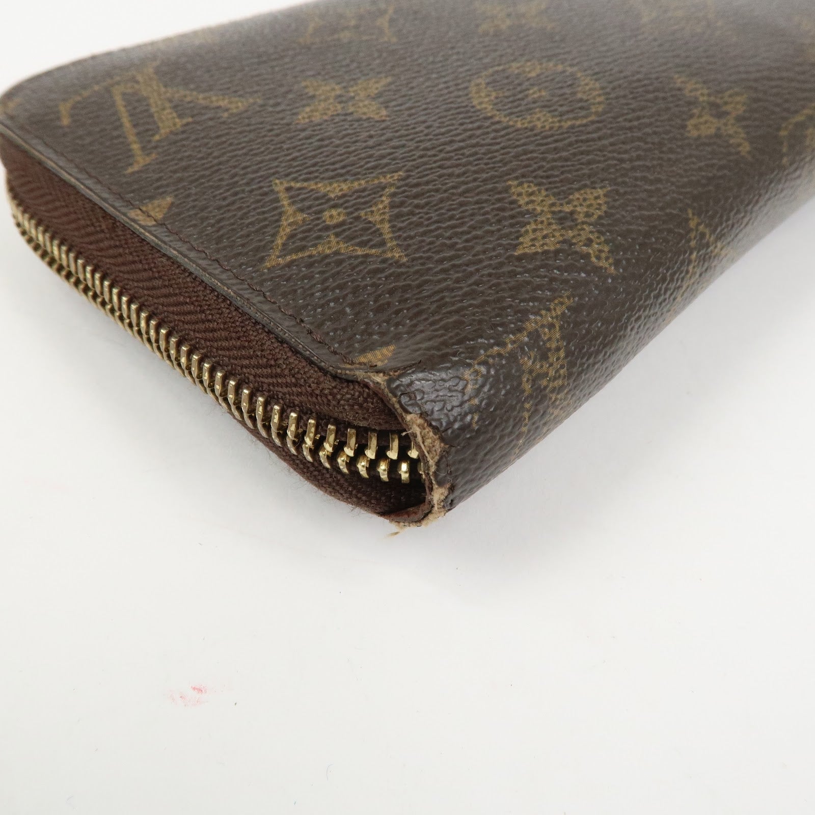 Louis Vuitton Monogram Zippy Round Long Wallet Brown M42616