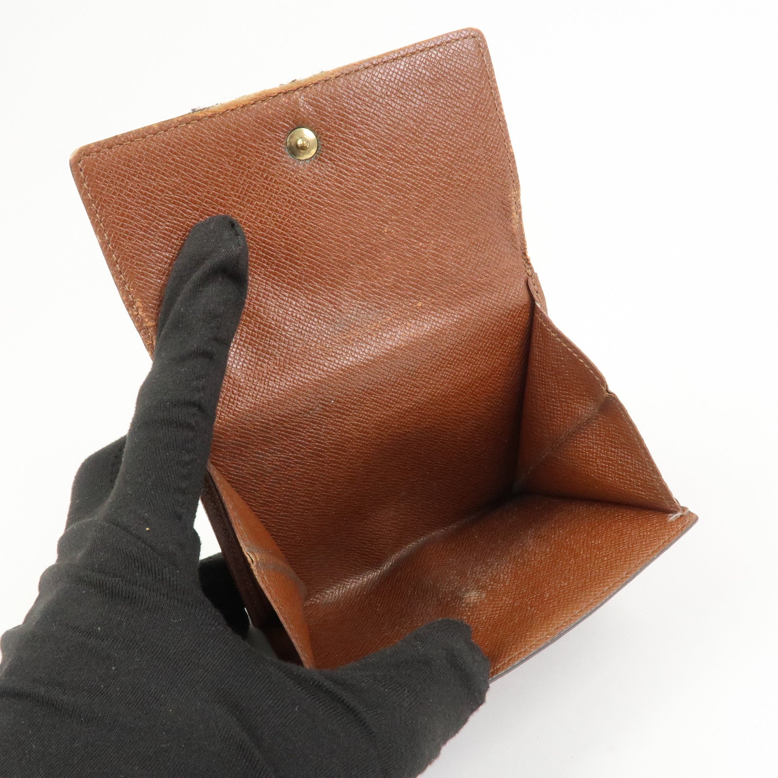 Louis Vuitton Monogram Set of 3 Wallets Brown M61652/M61660