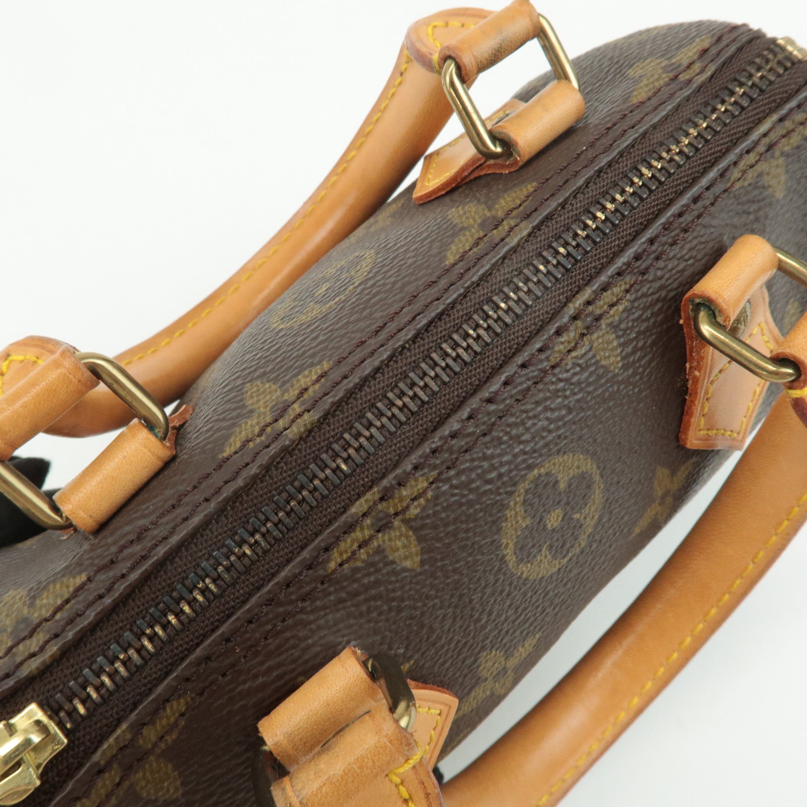 Louis Vuitton Monogram Mini Speedy Hand Bag M41534 Used