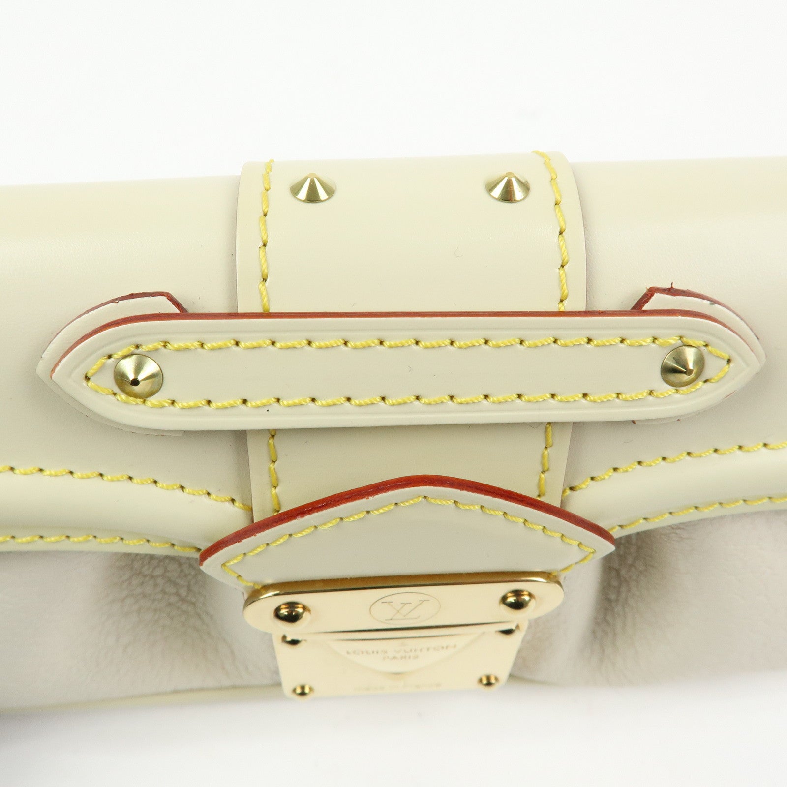 Louis Vuitton Suhali Le Precieux Leather Hand Bag Blanc M91774