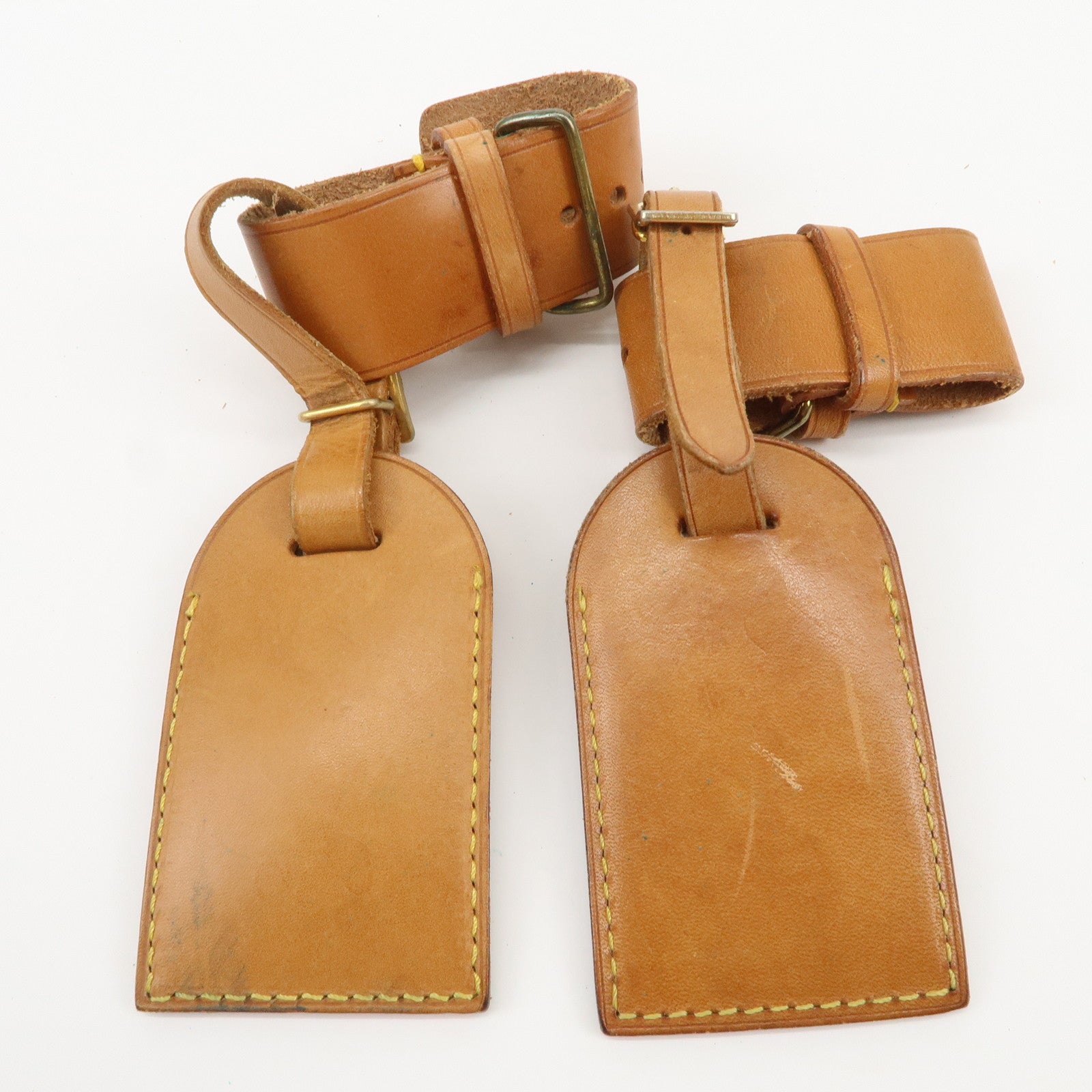 Louis Vuitton Set of 10 Leather Name Tag & Poignet