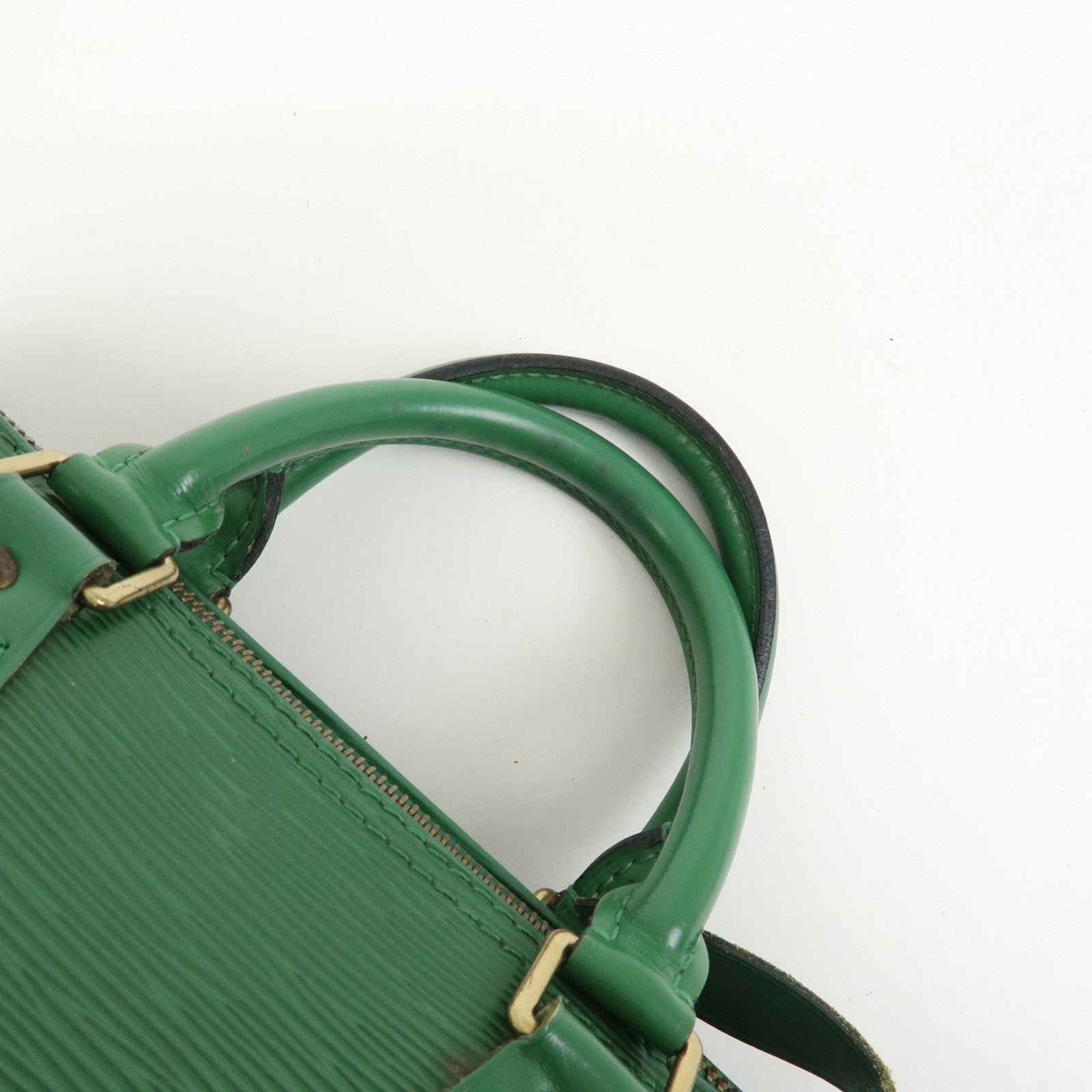 Louis Vuitton Epi Speedy 25 Hand Bag Boston Bag Borneo Green M43014