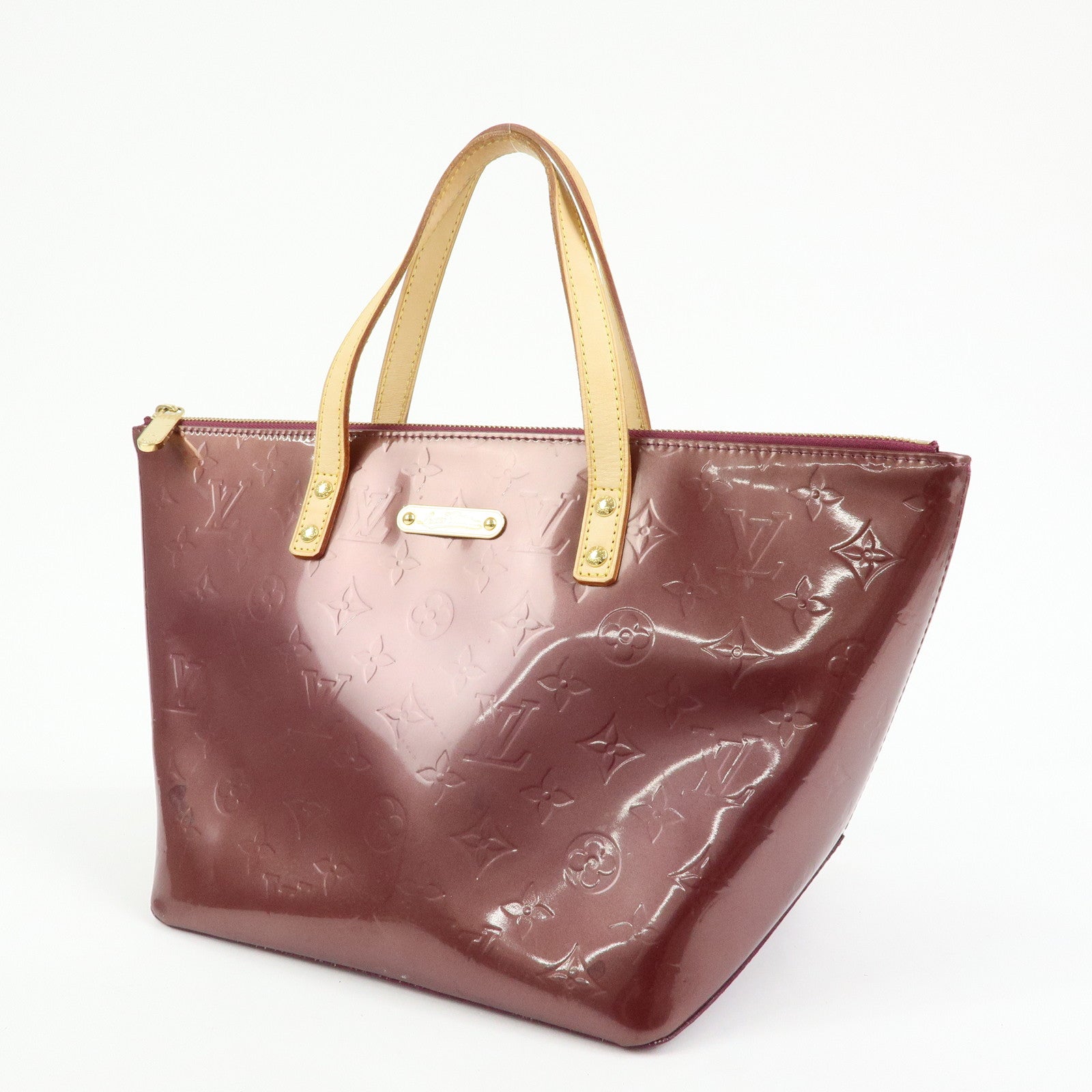 Louis Vuitton Monogram Vernis Bellevue PM Hand Bag Violet M93584