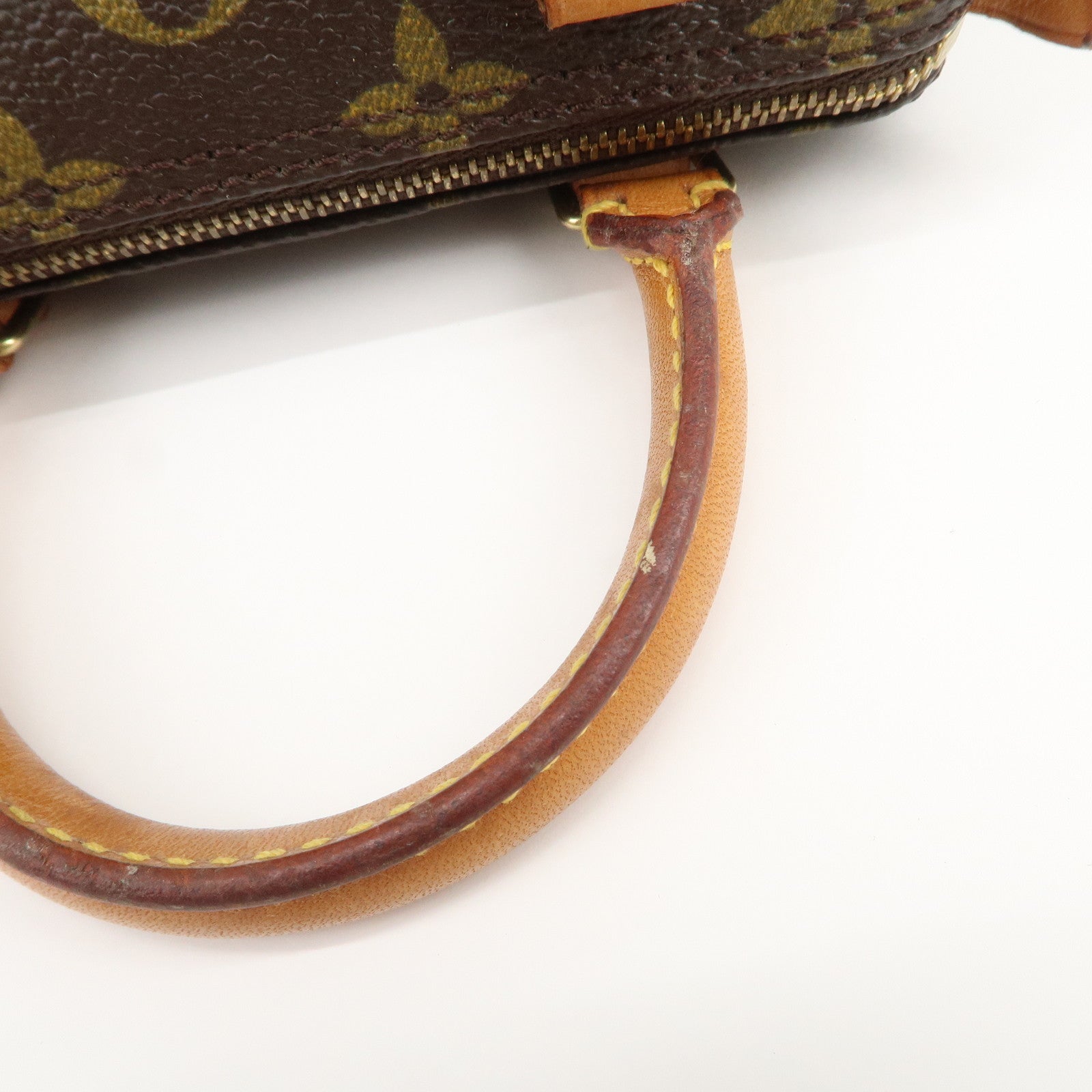 Louis Vuitton Monogram Mini Speedy Hand Bag Shoulder Bag M41534