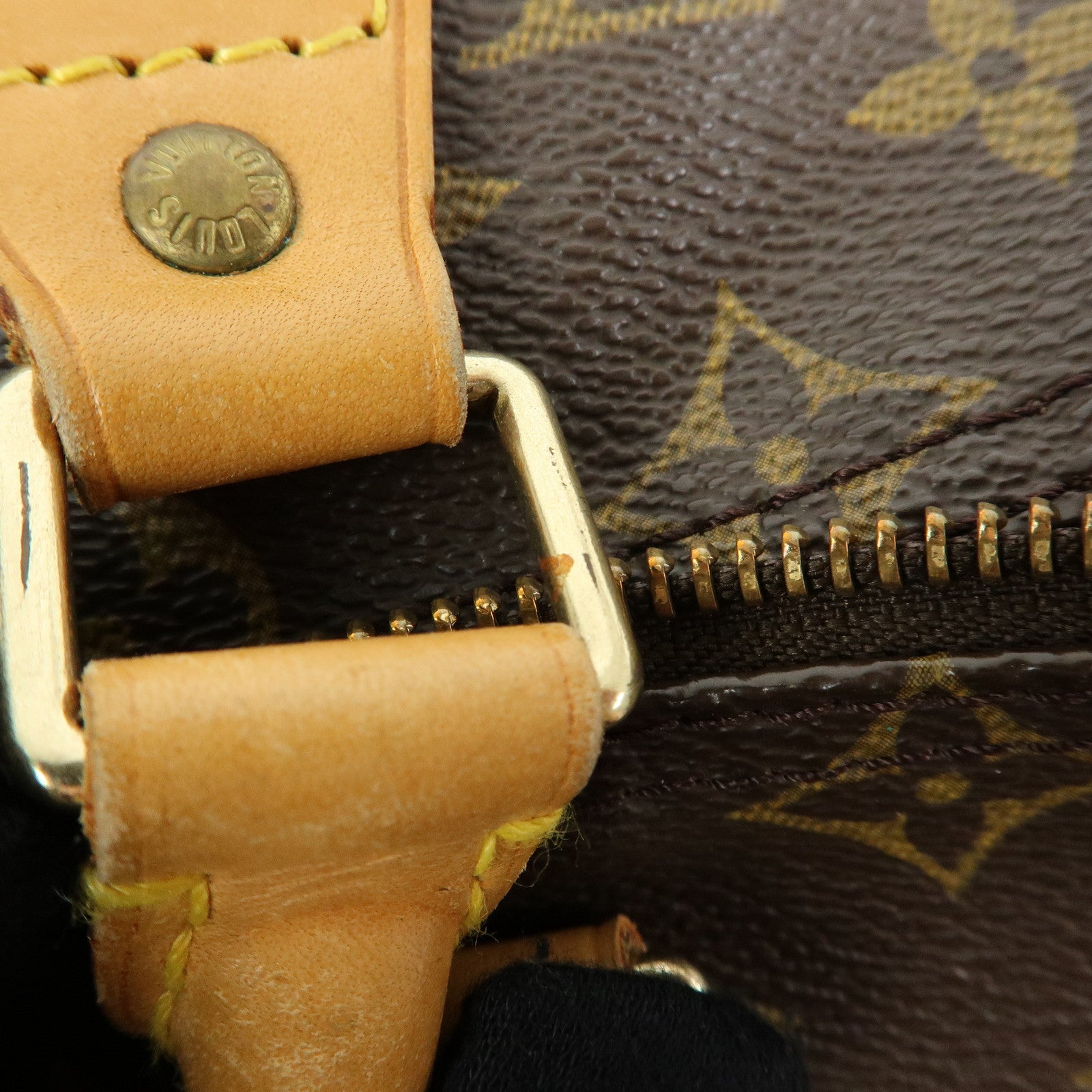 Louis Vuitton Monogram Speedy 25 Boston Bag Hand Bag Brown M41528