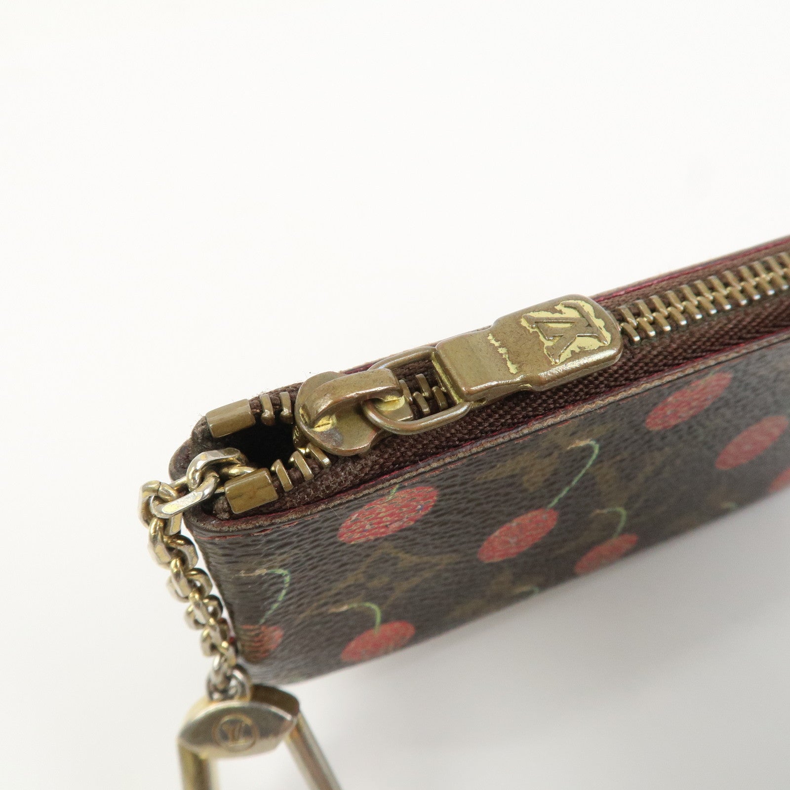 Louis Vuitton Monogram Cherry Pochette Cles Coin Case M95042