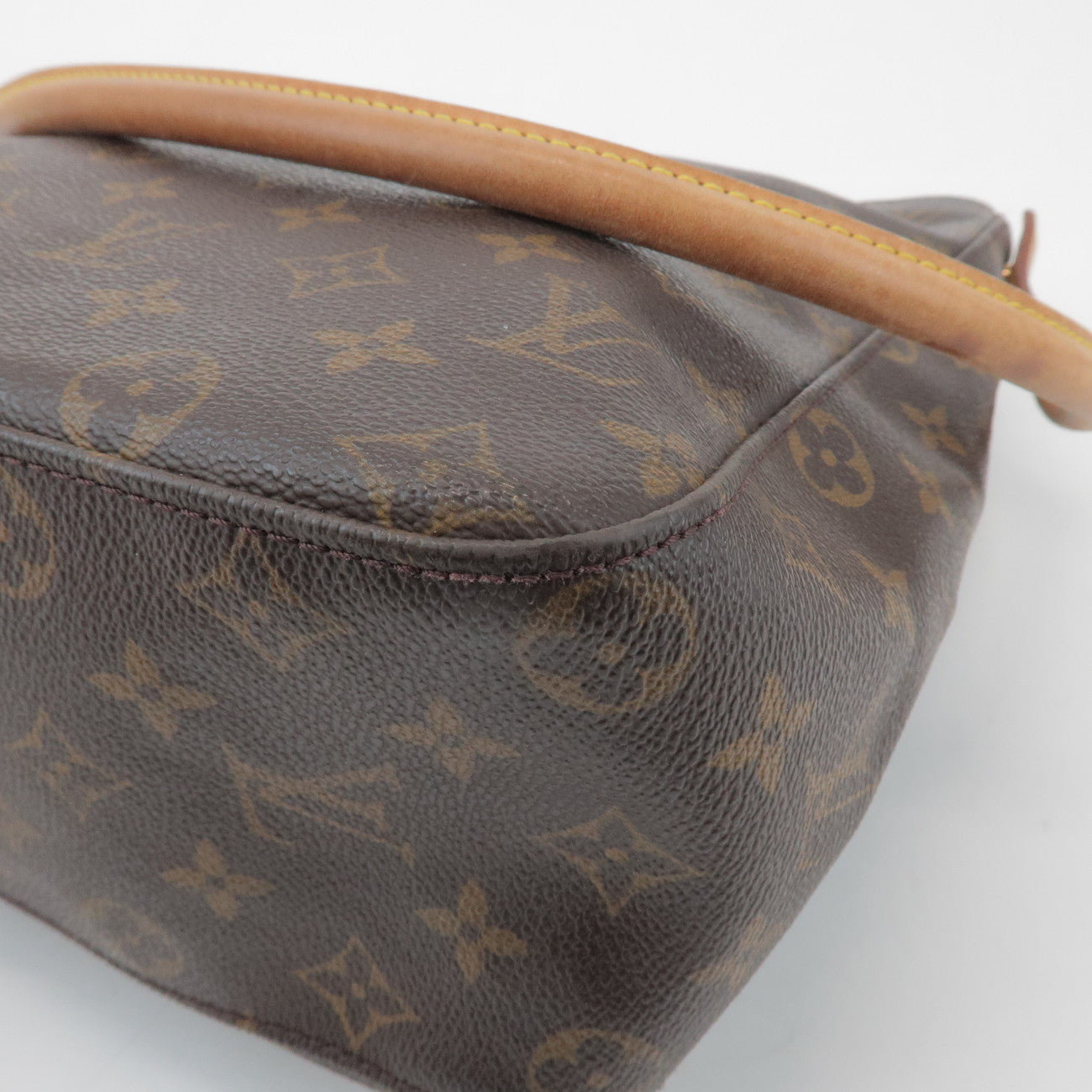 Louis Vuitton Monogram Looping GM Shoulder Bag Brown M51145