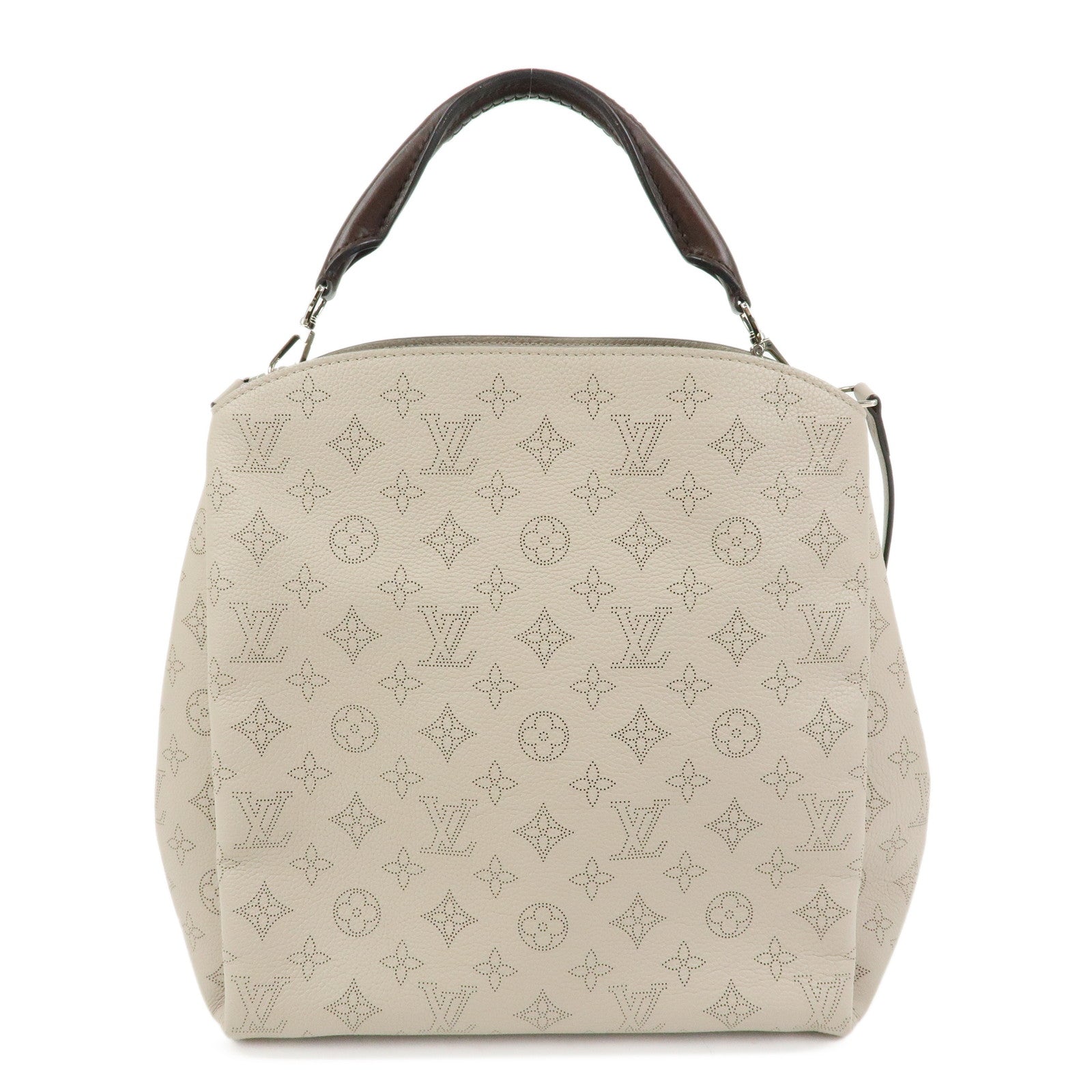 Louis Vuitton Monogram Mahina Babylone PM 2Way Bag Beige M50032