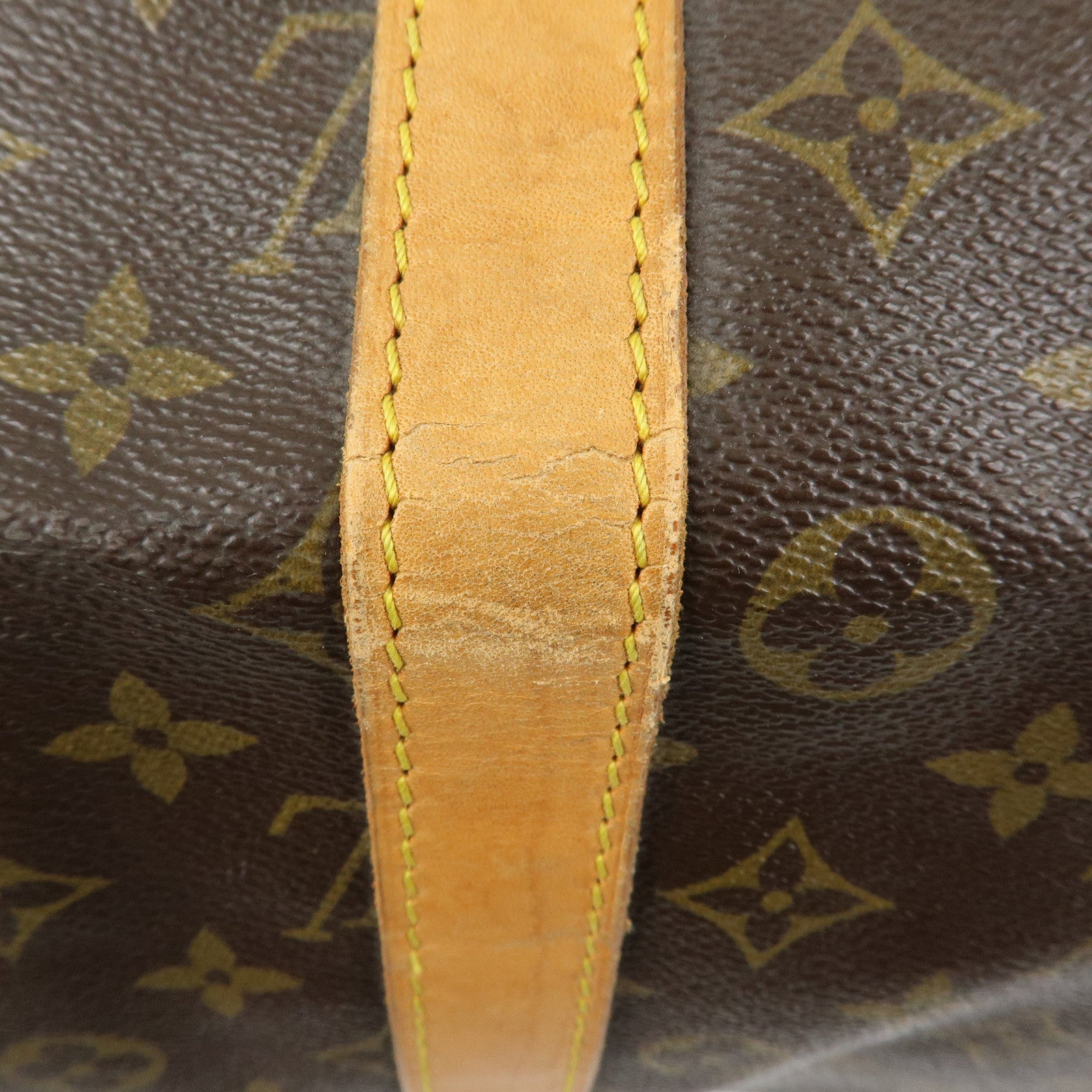 Louis Vuitton Monogram Keep All 55 Boston Bag Brown M41424