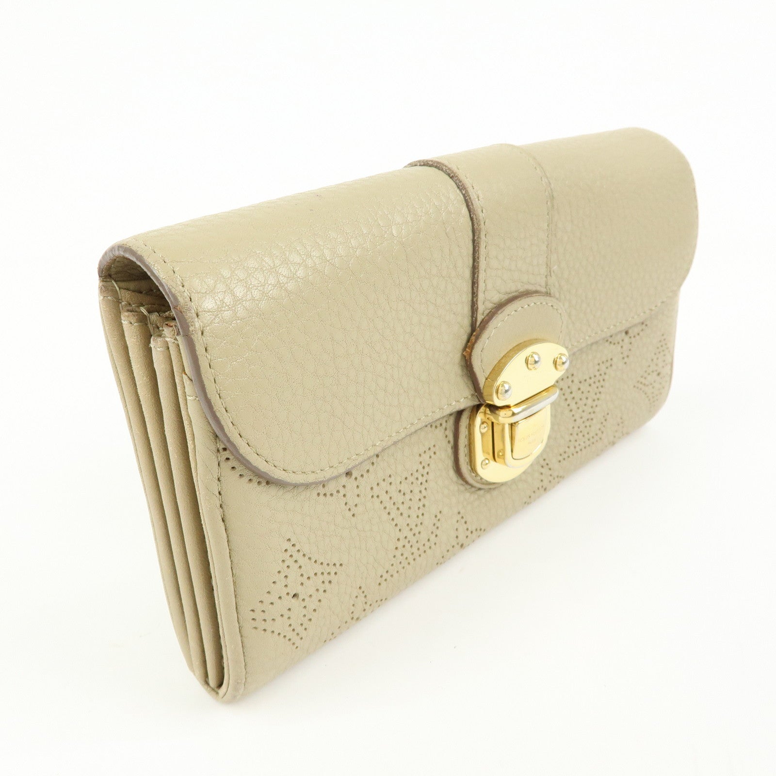 Louis Vuitton Monogram Mahina Portefeuille Iris Wallet Opal M58134