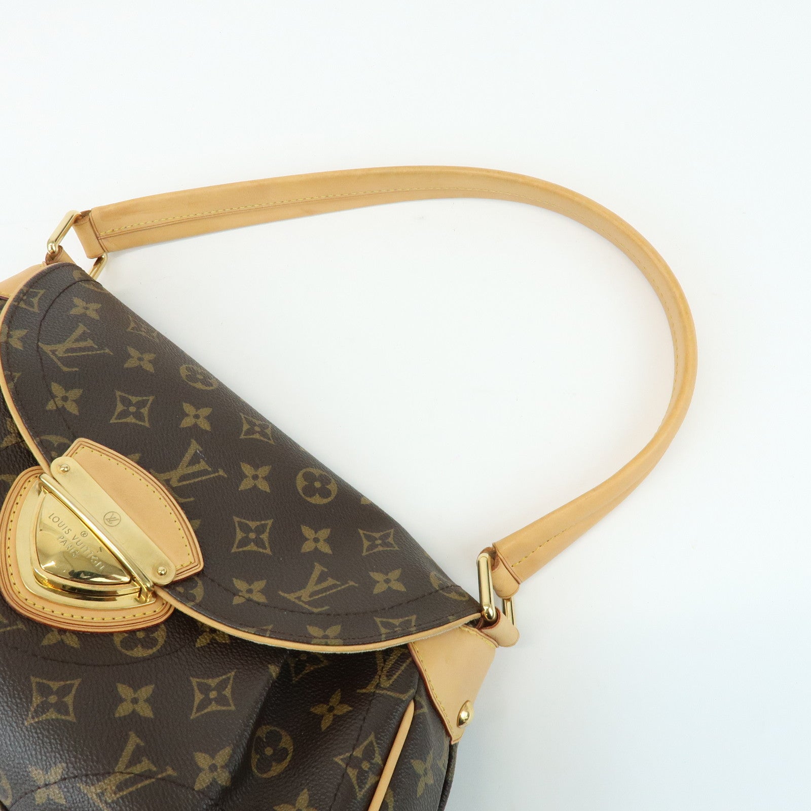 Louis Vuitton Monogram Beverly MM Shoulder Hand Bag Brown M40121