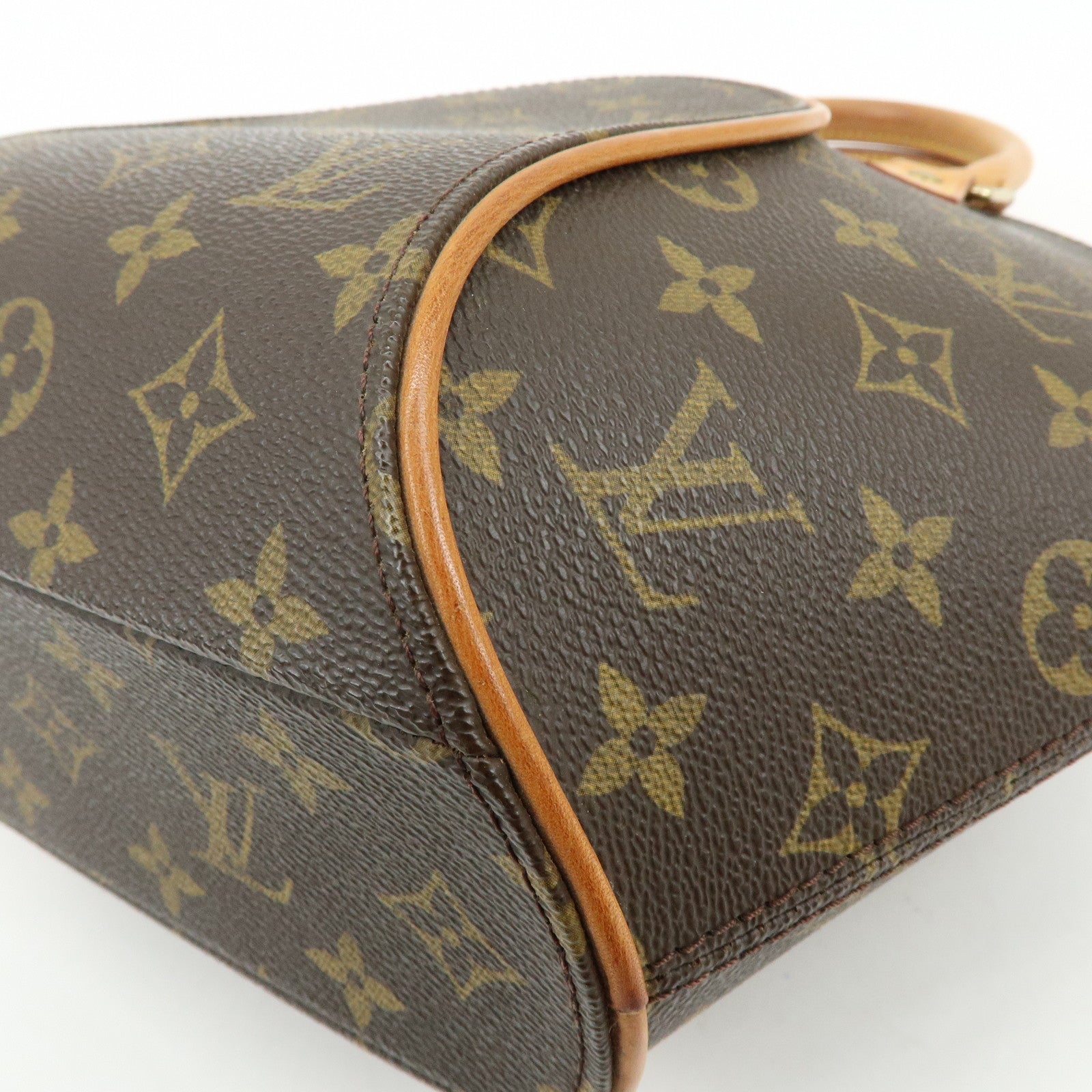 Louis Vuitton Monogram Ellipse PM Hand Bag Brown M51127