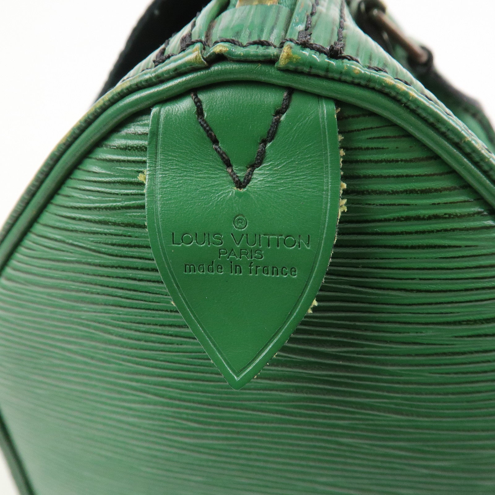 Louis Vuitton Epi Speedy 25 Hand Boston Bag Borneo Green M43014