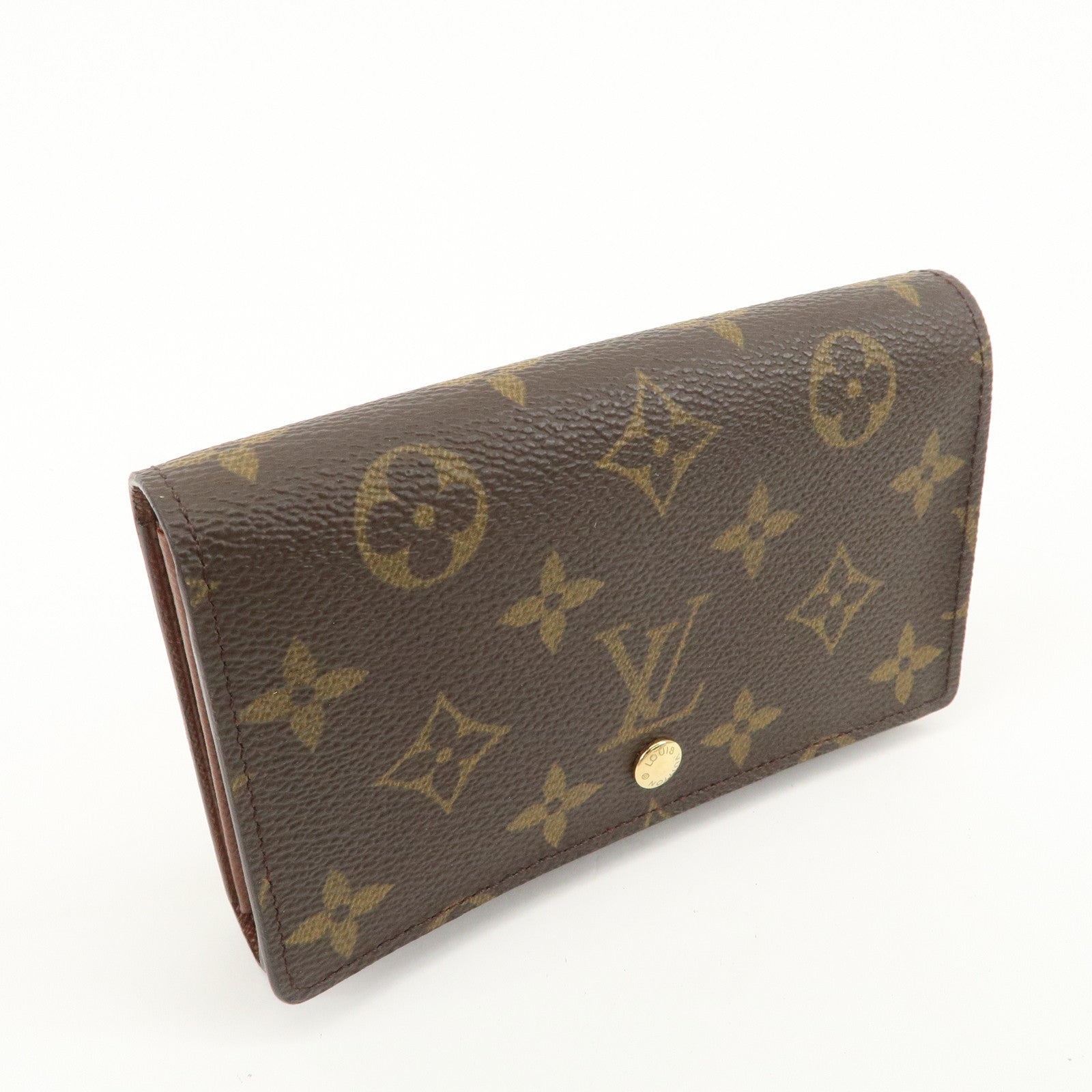 Louis Vuitton Monogram Porte Monnaie Billets Tresor Wallet M61730