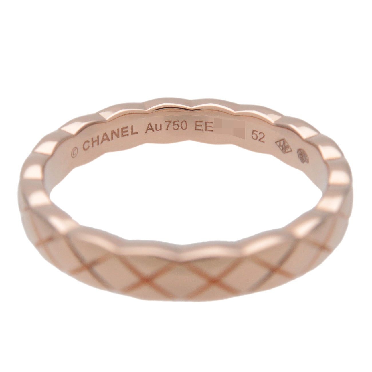 CHANEL COCO Crush Mini Ring K18 750PG Rose Gold US6 EU52 J11785