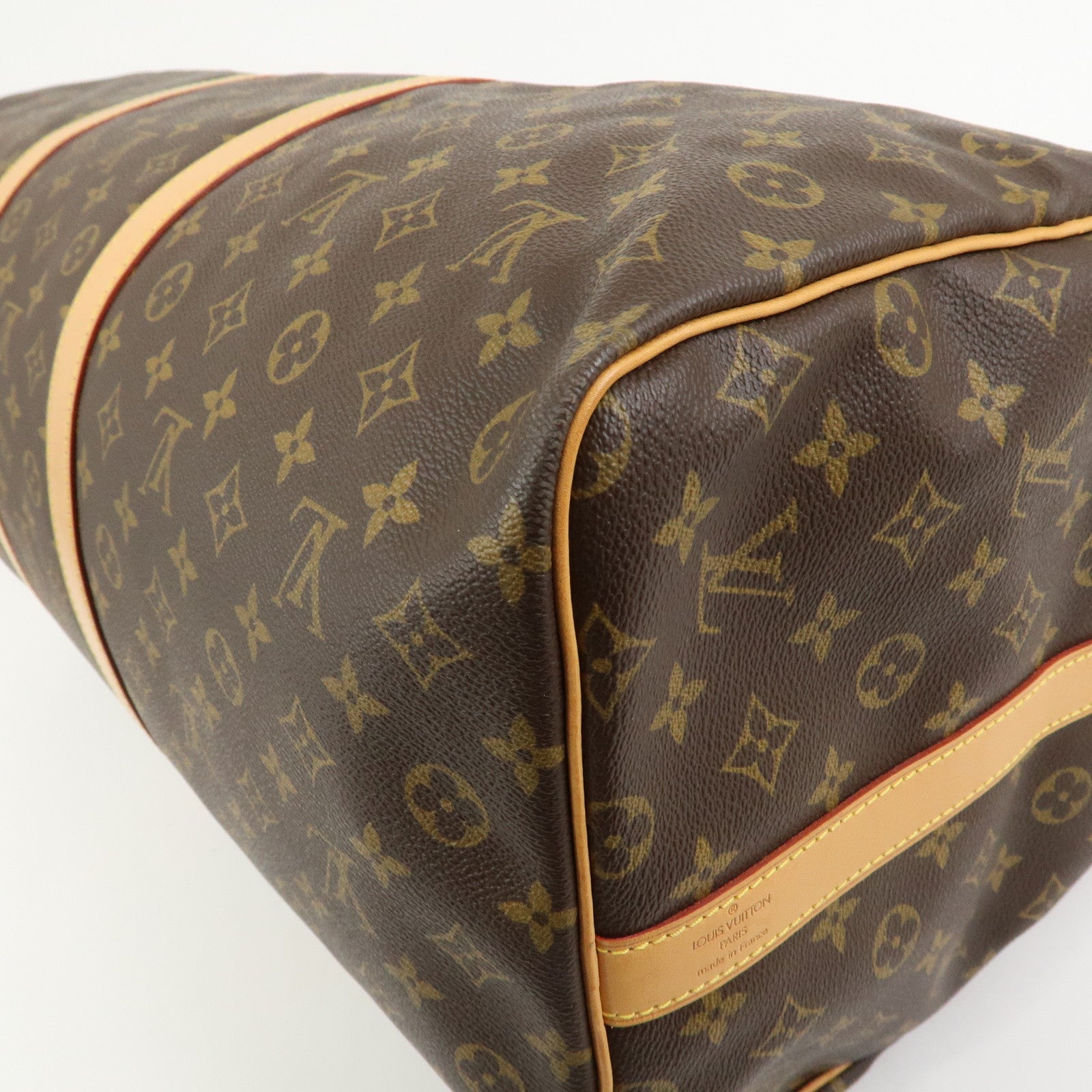 Louis Vuitton Monogram Keep All Bandouliere 60 Boston Bag M41412