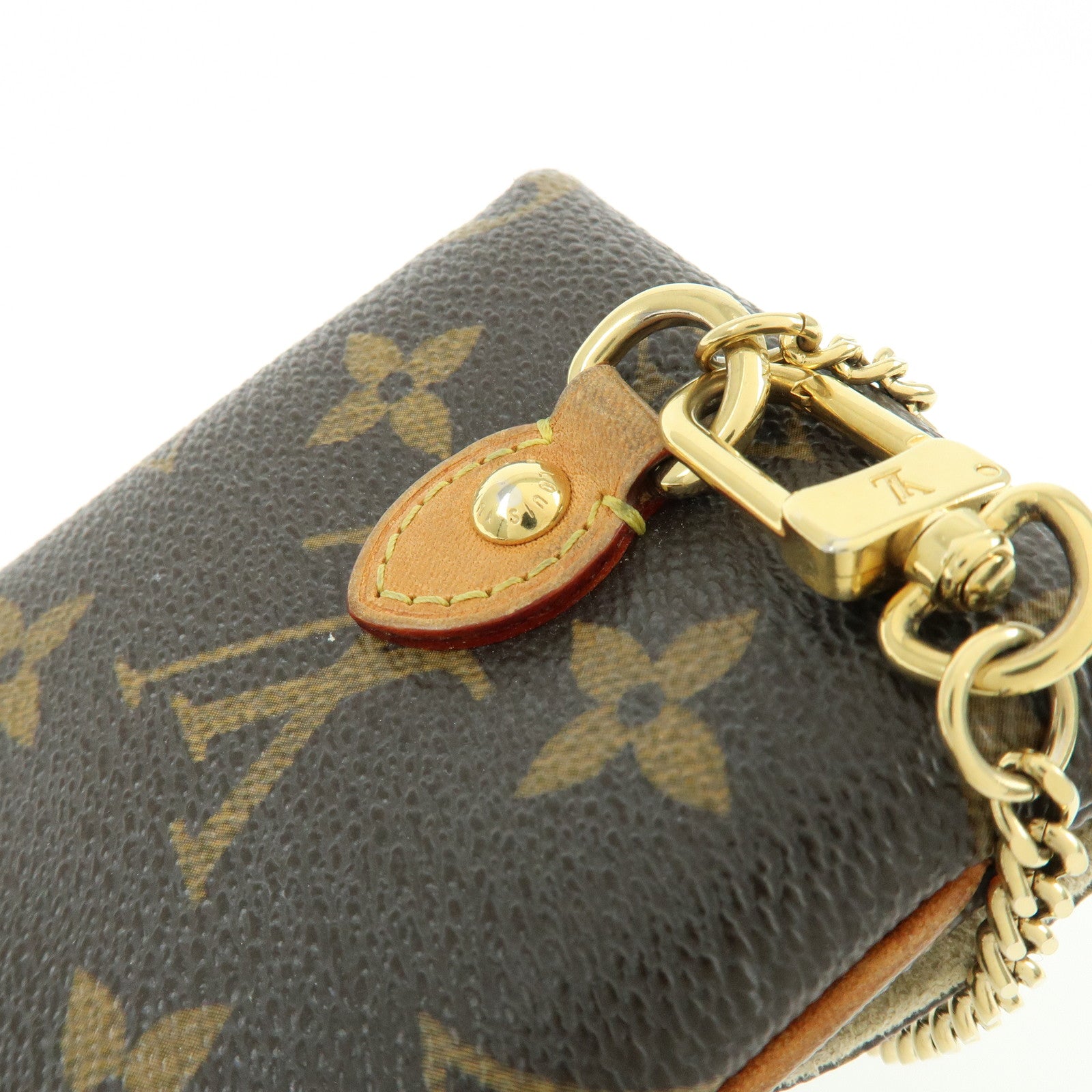 Louis Vuitton Monogram Etui Telefonne MM Phone Case Brown M66546