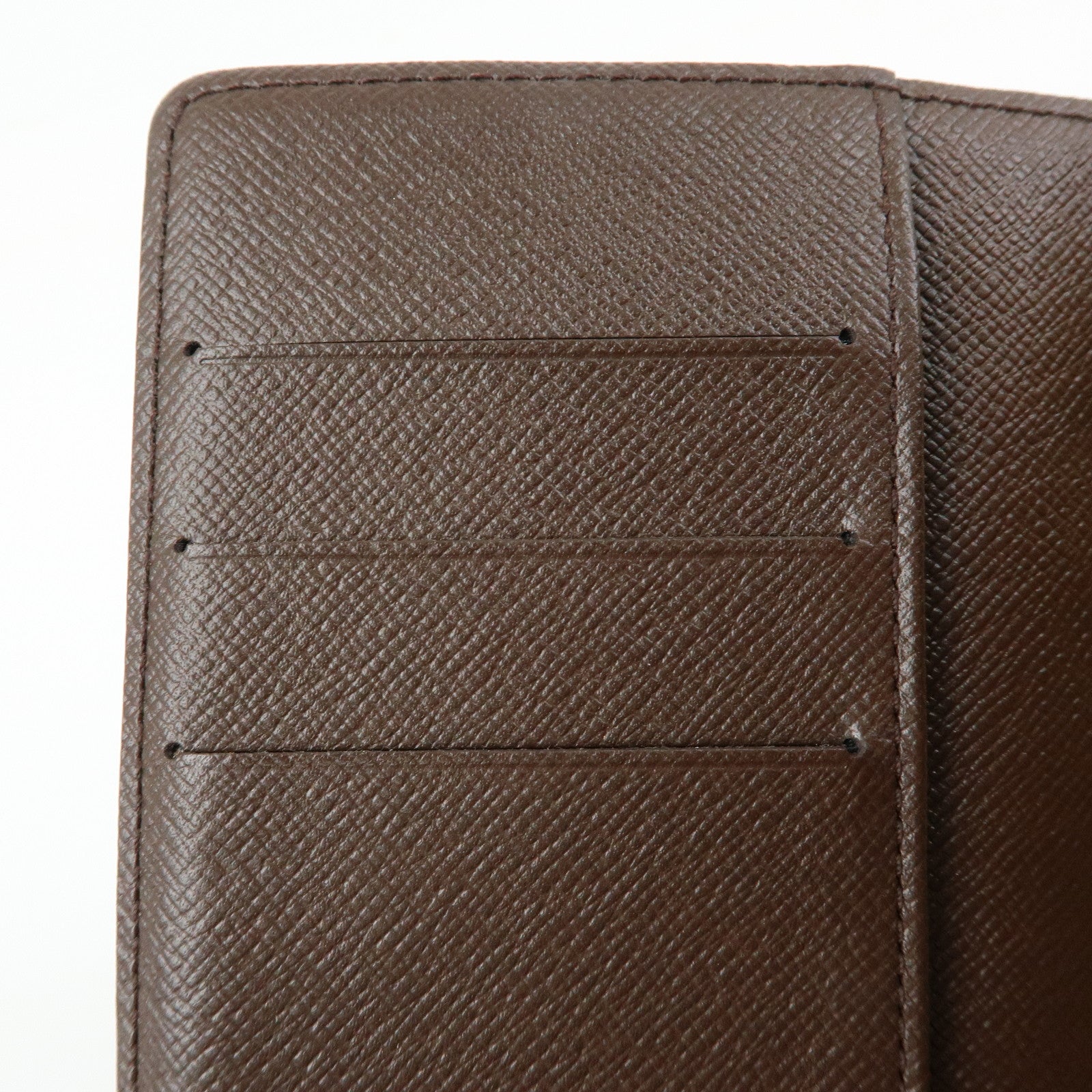 Louis Vuitton Damier Ebene Agenda PM Planner Cover Brown R20700