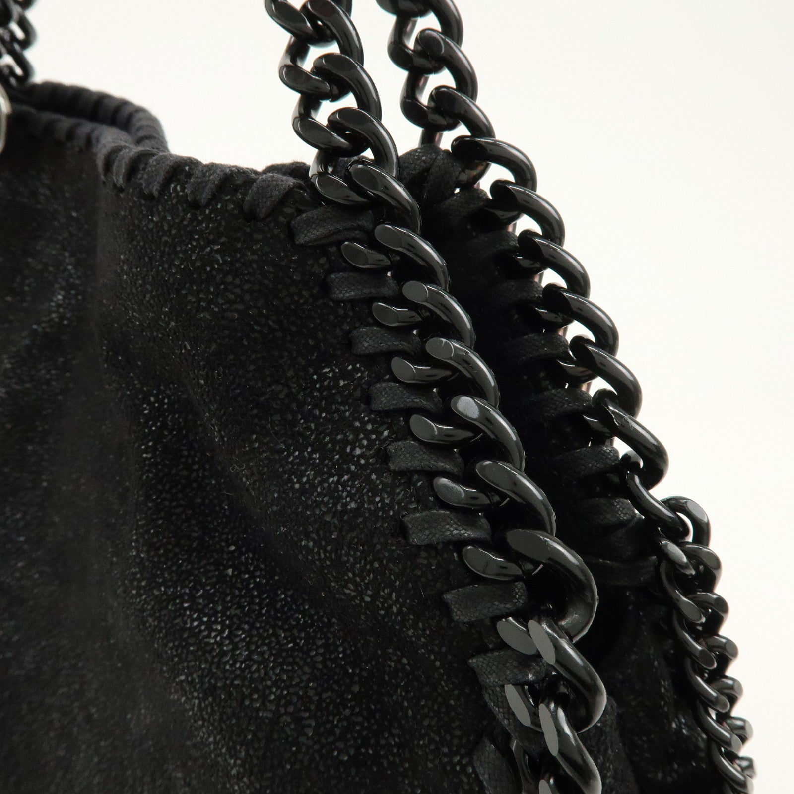 STELLA MCCARTNEY Falabella 2Way Bag Shoulder Bag Hand Bag Black