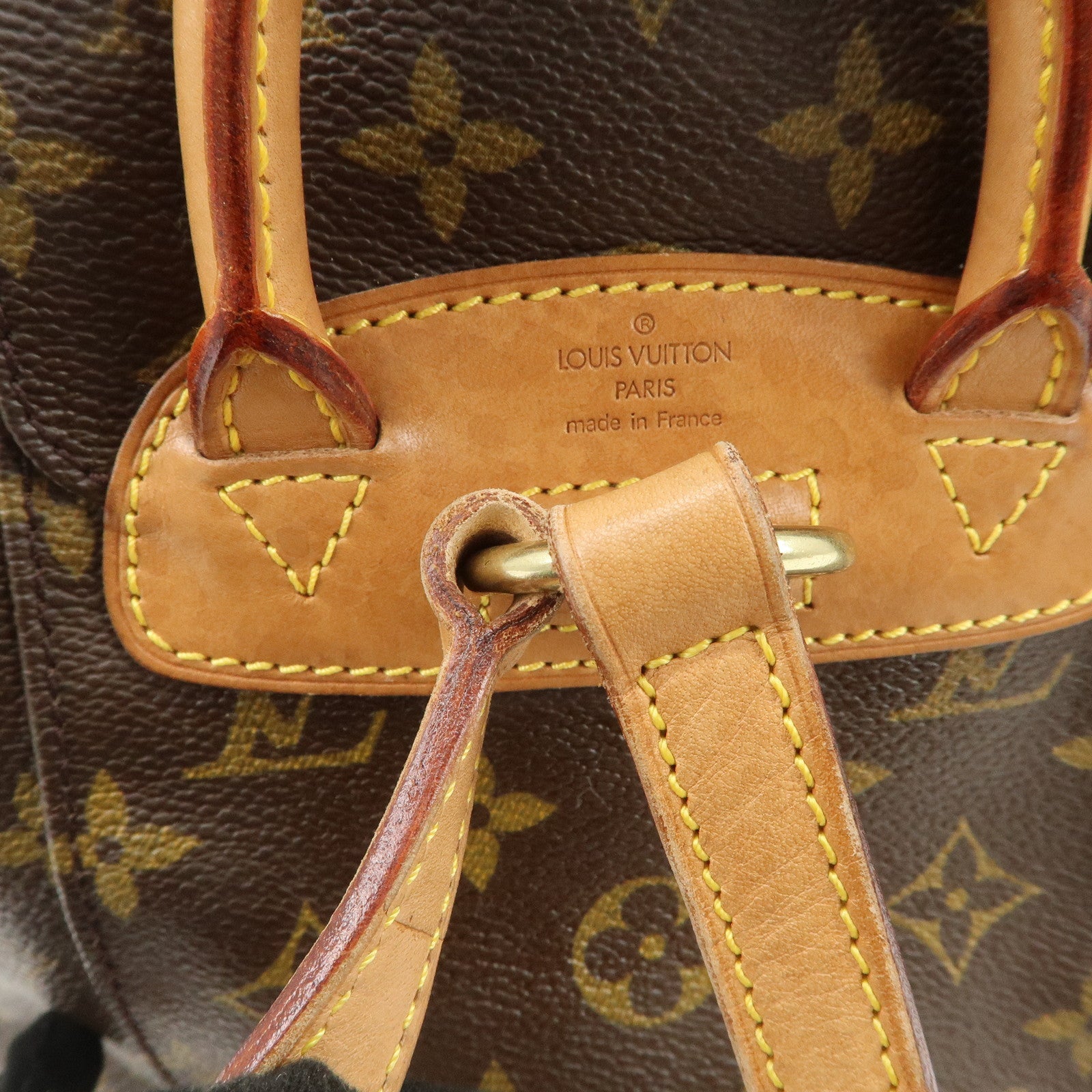 Louis Vuitton Monogram Mini Montsouris Backpack Brown M51137