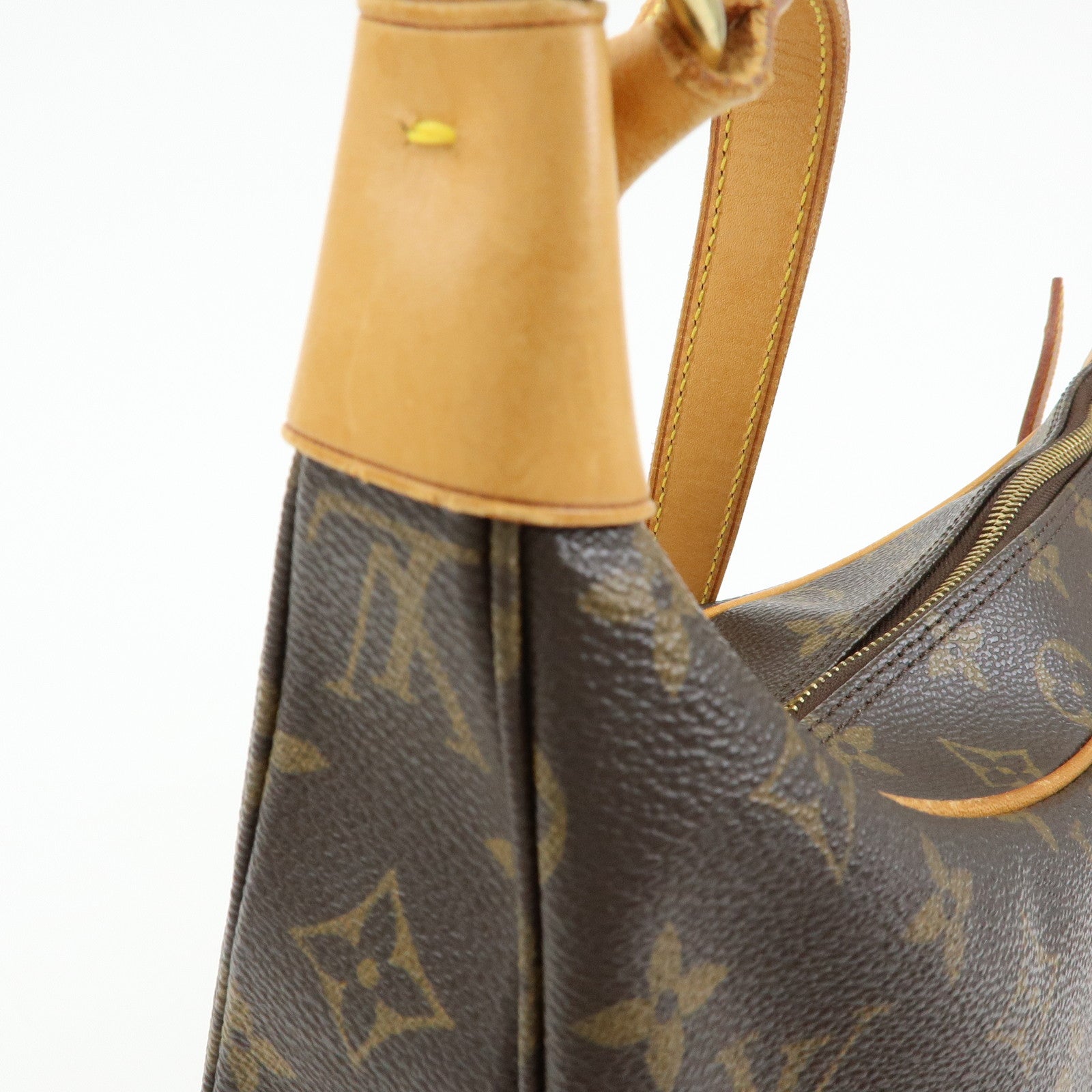 Louis Vuitton Monogram Boulogne 30 Shoulder Bag Brown M51265