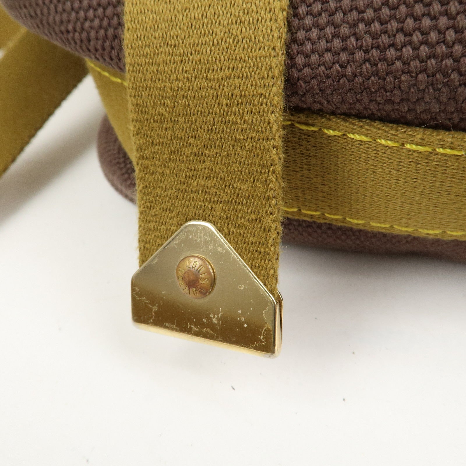 Louis Vuitton Antigua Besace PM Shoulder Bag Brown M40080