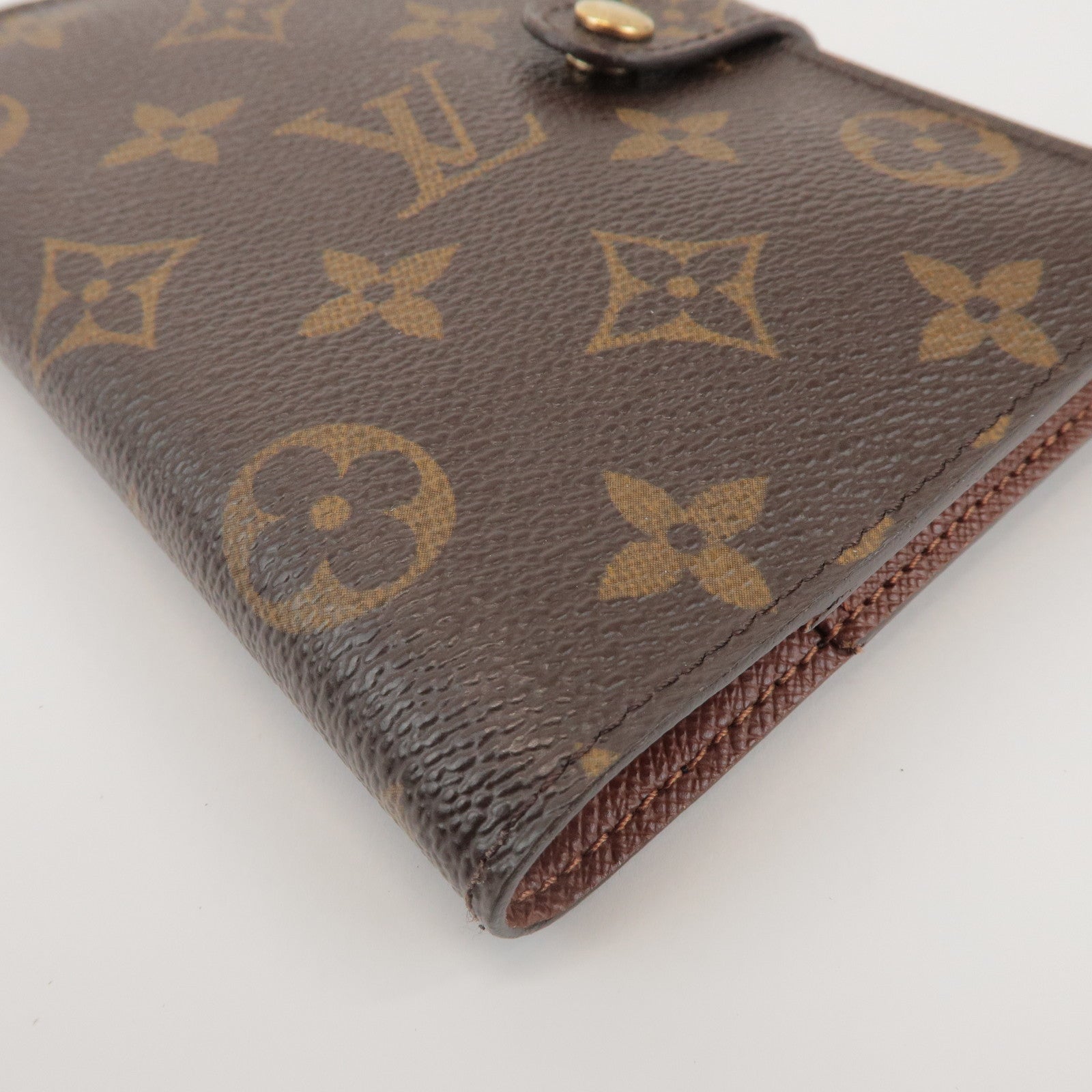 Louis Vuitton Monogram Agenda PM Planner Cover Brown R20005