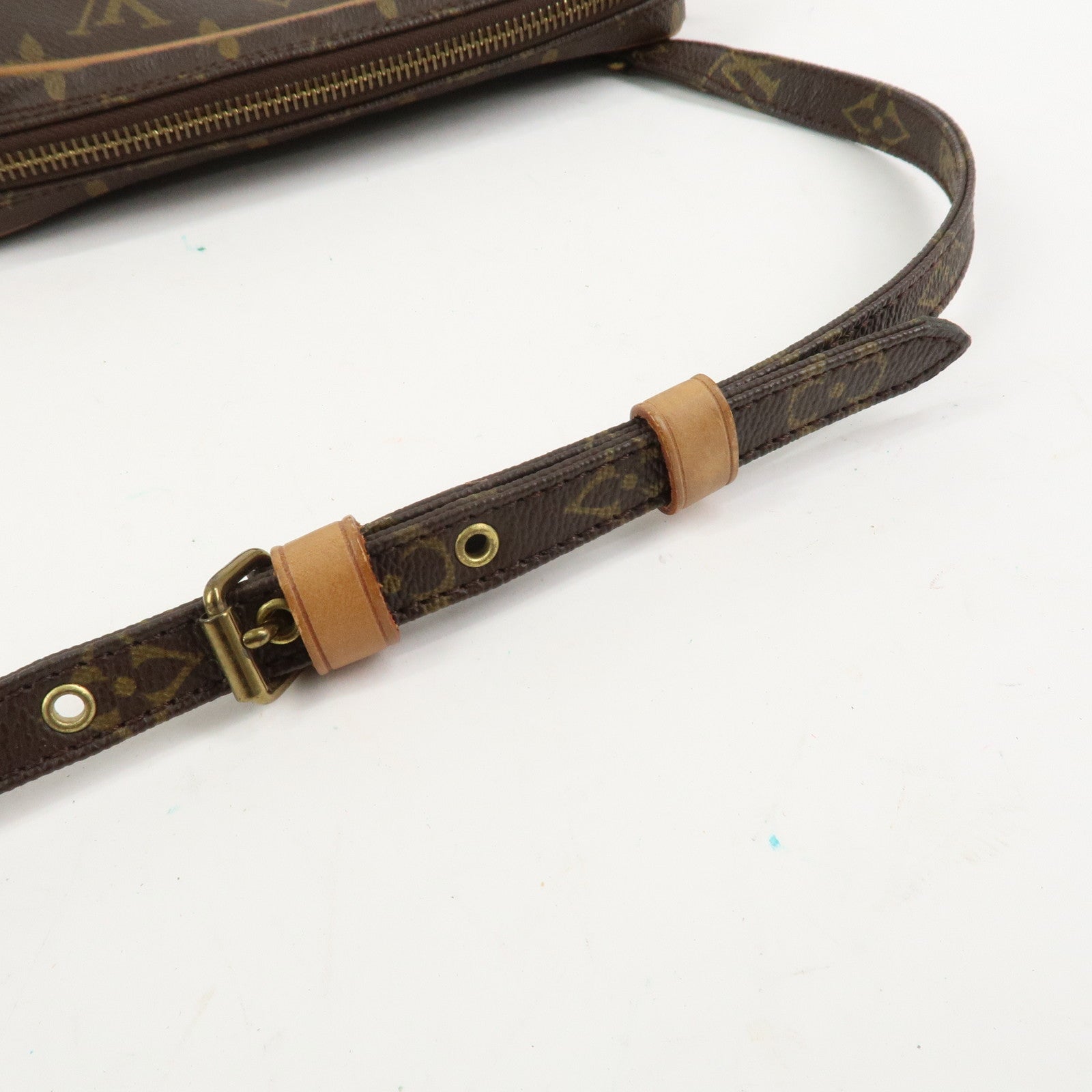 Louis Vuitton Monogram Pochette Marly Bandouliere Bag Brown M51828