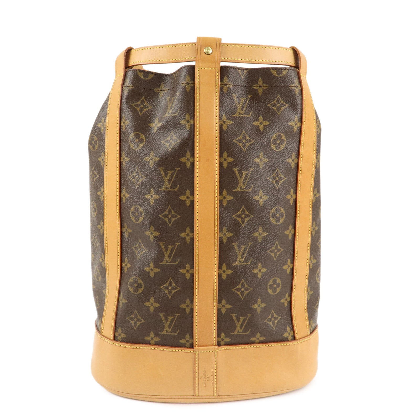 Louis Vuitton Monogram Randonee PM Laundry Bag M42243 Used